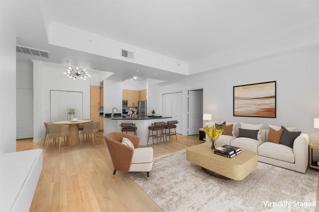 Virtual Staging in living room