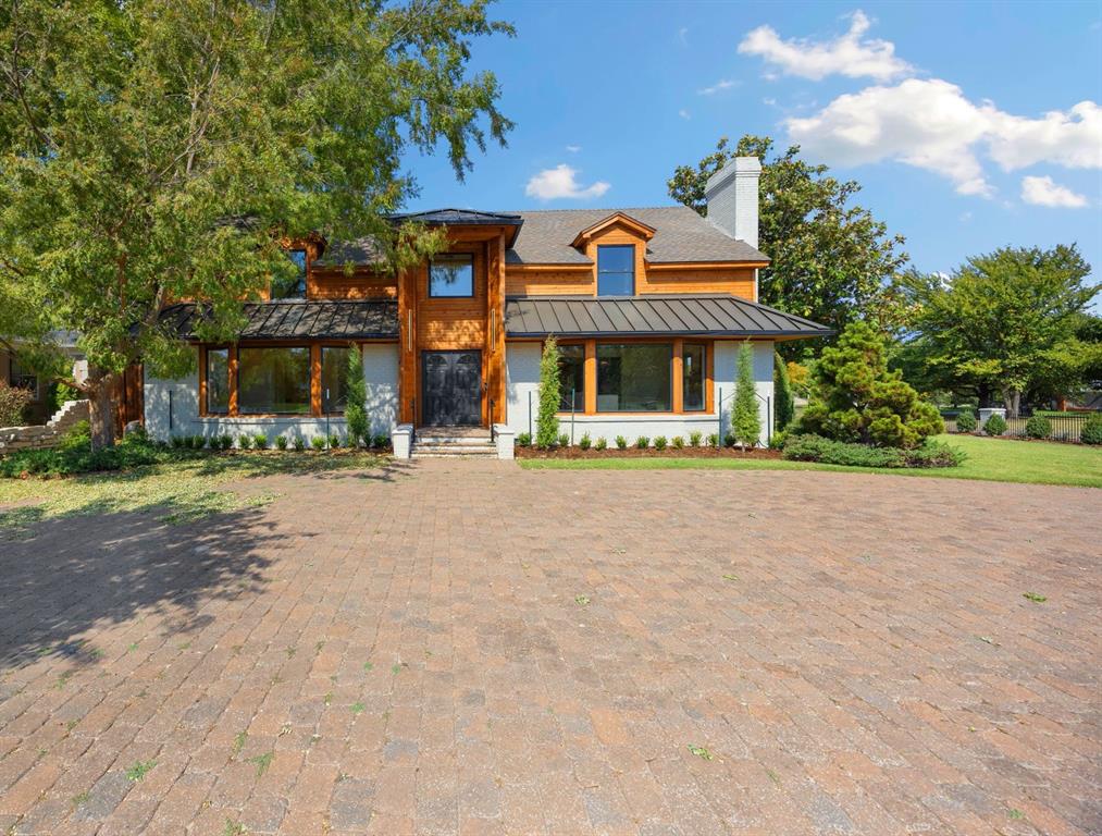 OPEN HOUSE SUNDAY JULY 20TH FROM 2-4. PLEASE COME!!!  Huntington-one of Nichols Hill's choice streets. Enviable location east of Penn and a short walk to Kite and Grand Blvd Parks. One of Nichols Hills small charming Parks is across the street on Holtzendorff Parkway and provides great play area. Fabulous kitchen & family room are separated by long eating bar. This is the gathering spot for family and friends. Family room has beautiful brick fireplace and oak floors. Kitchen is dream for the family chef with and island, stone countertops, new cabinets, stainless steel appliances which includes 6 burner gas cooktop and double ovens. Big wide door from kitchen to patio provides lot's of sunlight. 4 beds each with their own en-suite bathroom plus separate guest house with it's own HVAC, bath and separate outside entrance. One of the upstairs bedrooms is very large and could be another primary bedroom or a living area. Private office/study with its own outside door. Gleaming oak floors throughout both downstairs and upstairs. Big circle drive of paver bricks in front off Huntington and separate drive also of paver bricks off Holtzendorff Parkway provides entrance to garage.