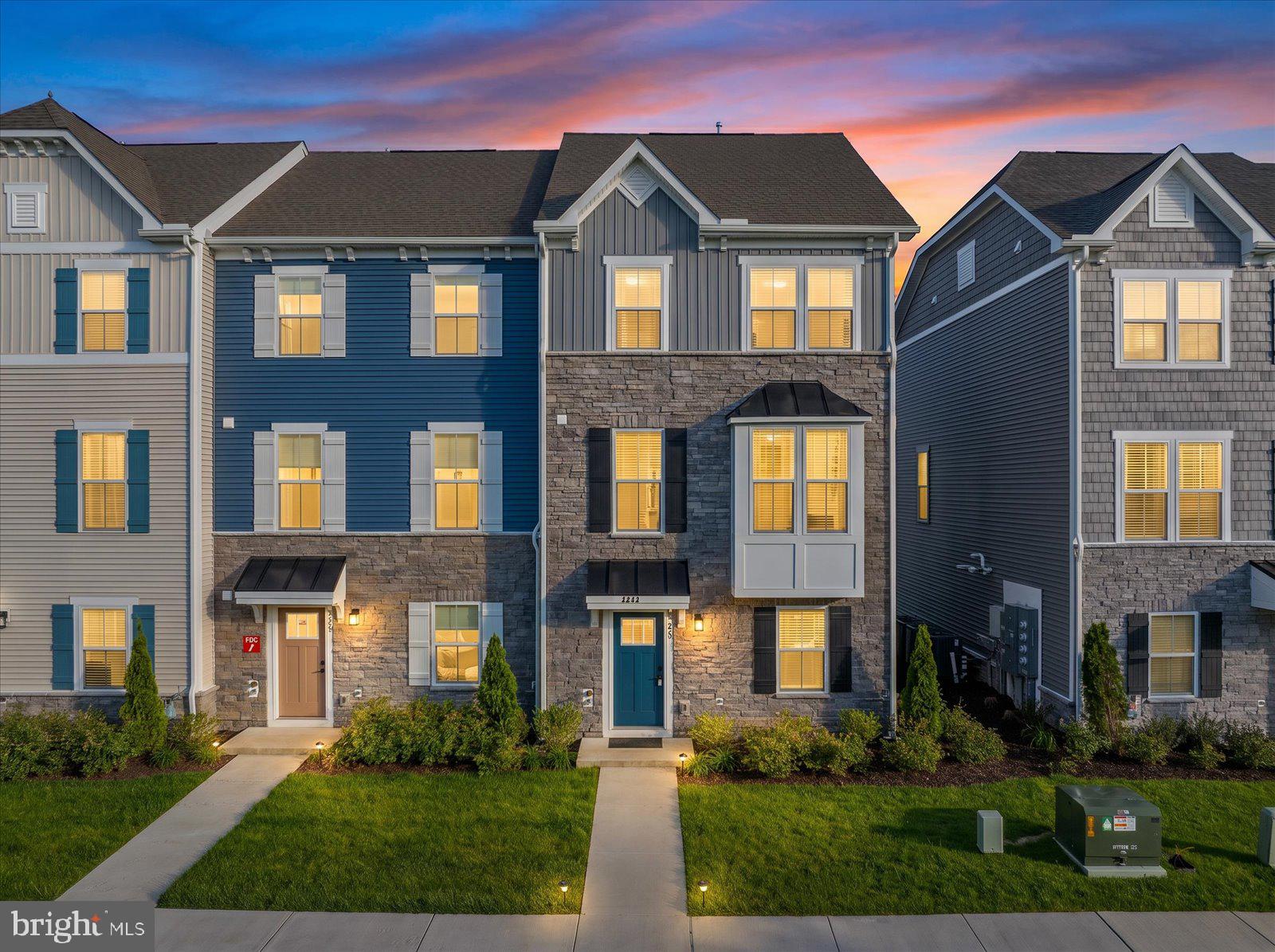 Where Coastal Living Comes With a Rooftop View — End-Unit Townhome at The Landings at BaysideWelcome to 8644 S Park Drive #1 — an exceptional end-unit Strauss Attic townhome in West Ocean City's premier resort community, The Landings at Bayside. Built new in 2024 and lightly used as a second home — never rented — this property shows like new, offering all the quality of recent construction without the wait.With 5 true bedrooms, 4.5 bathrooms, 2,765 square feet, and a 2-car garage, it delivers all the space and comfort of single-family living, paired with the easy, lock-and-leave convenience only a townhome can offer.Being an end unit changes everything. Extra windows on every floor flood the home with natural light. The privacy feels different. The space breathes. You'll feel it the moment you step inside.The main living level is built for connection. An open-concept living room flows into a bright kitchen anchored by a large quartz island, stainless steel appliances, crisp white cabinetry, and pendant lighting — designed for gathering, entertaining, and the kind of unhurried beach mornings that make weekends here feel like vacation. A sun-filled morning room off the kitchen adds the perfect spot for coffee, casual dinners, and watching the world go by.The first floor offers smart, flexible living — a private bedroom with en-suite full bath, ideal for guests, multi-generational stays, or a quiet home office. Direct access from the 2-car rear-entry garage means groceries, beach gear, and luggage come in easy.Upstairs, the owner's suite is your private coastal retreat — a spacious bedroom with king-bed proportions, an enormous walk-in closet, and a spa-style bath featuring a soaking tub, double vanity, and separate tiled shower. Two additional bedrooms, a full hall bath, and a dedicated laundry room complete this level — every space thoughtfully designed for how families actually live.Then there's the showstopper. Climb to the top floor and you'll find a fifth bedroom with full bath AND a private rooftop deck — the kind of space where sunsets become a daily ritual, summer nights stretch on forever, and "let's go up to the deck" becomes the favorite phrase in the house. This is the view you've been picturing.Outside the front door, the lifestyle continues. The Landings at Bayside delivers true resort-style living — indoor and outdoor pools, fitness center, game room, tennis courts, playground, crabbing pier, kayak launch, and a beautiful clubhouse — all maintained for you so weekends stay weekends.Location is everything. Less than 5 minutes to the Ocean City Inlet, minutes to downtown Berlin, and a short ride to Assateague Island's wild beaches. Fine dining, boutique shopping, and the best of the coast — all right at your doorstep.Built in 2024. Never rented. Lightly used. Move-in ready. Turnkey — without the new-construction wait.This is the home you've been picturing. Come see it. Live it.BeachLife Finest.