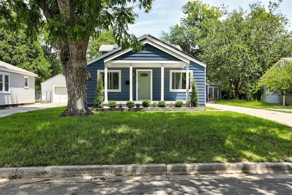 Welcome home to this beautifully updated bungalow, where timeless charm meets modern convenience. Fresh interior and exterior paint, refinished hardwood floors, new tile, and numerous additional updates make this home truly move-in ready. Inside, you'll find a private primary suite, two additional bedrooms, and a versatile office/flex room that can easily adapt to your lifestyle. The home also features energy-saving solar panels, a detached garage with abundant storage space, and a spacious back patio that's perfect for relaxing or entertaining. Enjoy quiet mornings or peaceful evenings on the charming front porch swing, and take advantage of the home's ideal location just minutes from campus, shopping, dining, and entertainment. With its thoughtful updates, character, and prime location, this home is ready to welcome its new owners.