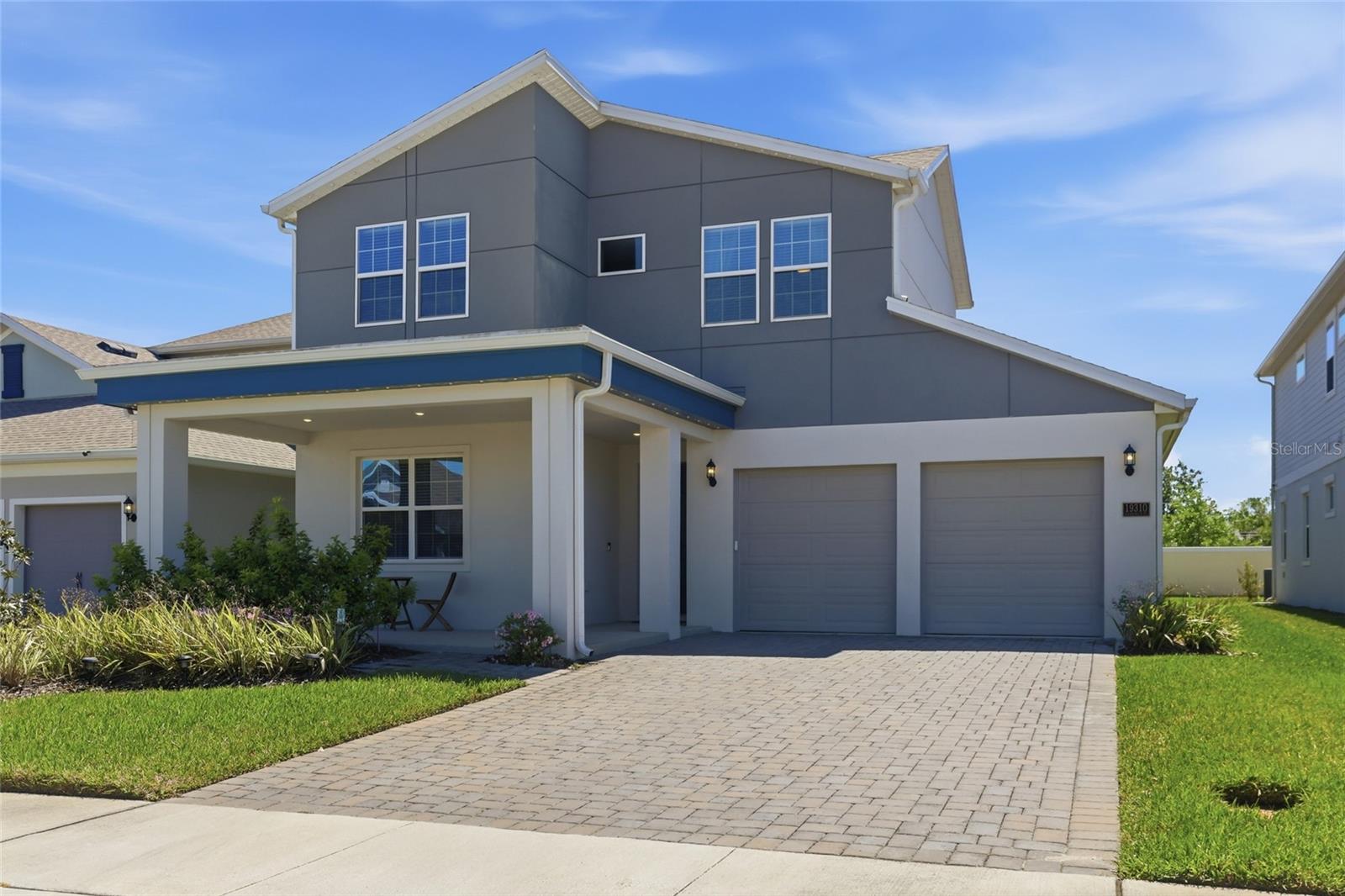 Step into a home where everything still feels brand new - built in 2023 and thoughtfully upgraded throughout. This 3-bedroom, 2.5-bathroom residence also features a versatile flex room, perfect for a home office, playroom, or additional living space to fit your lifestyle.At the heart of the home, you’ll find an upgraded chef’s kitchen designed to impress, offering both style and functionality for everyday living and entertaining. The open layout flows seamlessly, creating a bright and inviting atmosphere with modern finishes throughout.One of the standout features? Permanent exterior holiday lighting, so you can celebrate year-round without the hassle.Located in a well-maintained community with a pool less than half a mile away, this home also offers unbeatable convenience. You’re just minutes from Orlando International Airport, Lake Nona Medical City, Boxi Park, and a variety of shopping, dining, and entertainment options.A move-in ready home with modern upgrades, prime location, and thoughtful extras…this one checks all the boxes.