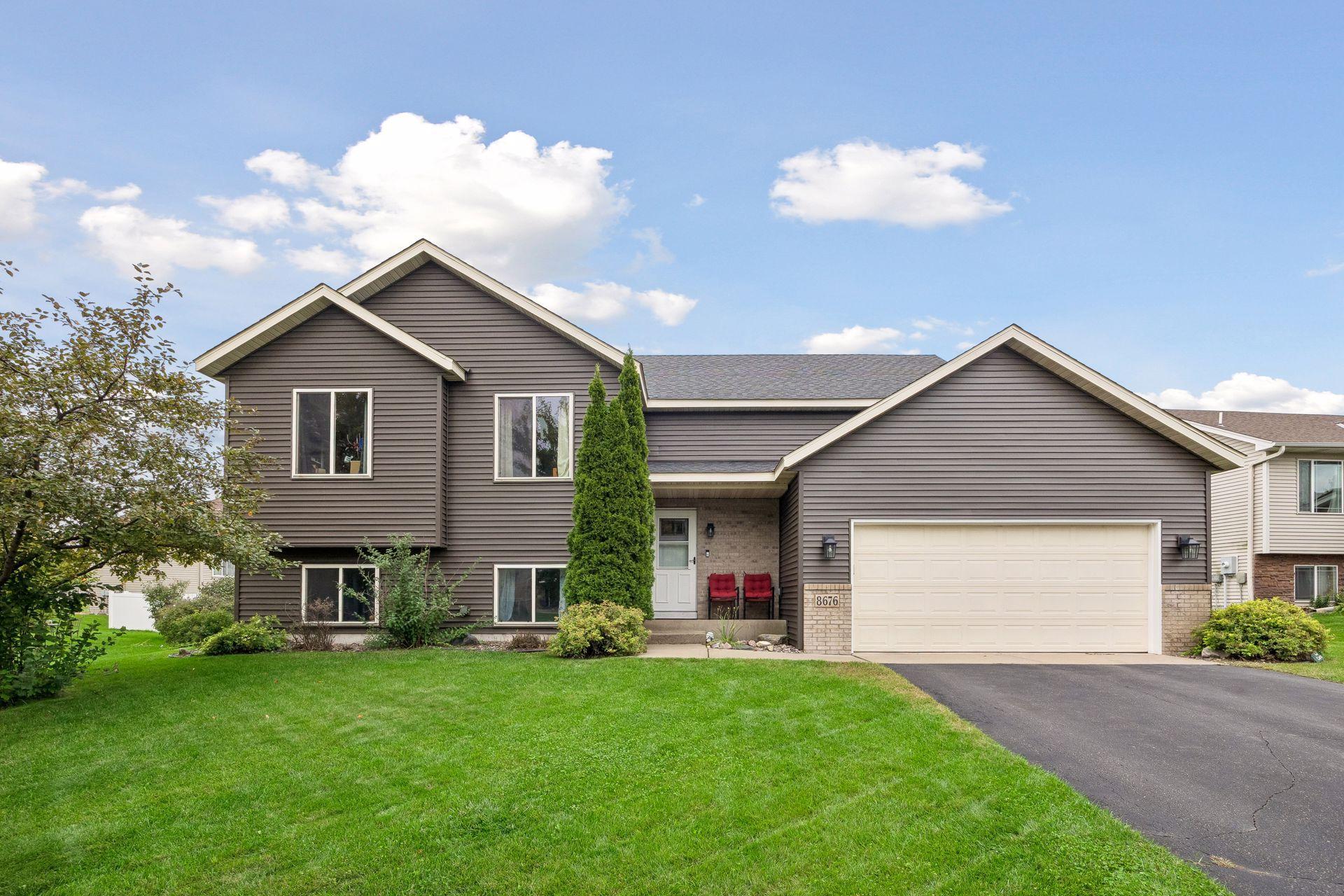 Welcome to 8676 Fairhill Lane, where thoughtful updates, flexible living space, and an incredible backyard come together! This spacious home now offers five bedrooms and two bathrooms, providing plenty of room for everyday living, guests, a home office, or hobbies. Major improvements include a new roof in 2023, new siding in 2024, and a new water heater in 2024, giving you peace of mind for years to come.Step outside and get ready to enjoy summer on the gorgeous patio, complete with a TV mount for outdoor movie nights and game days, plus a 220V hookup ready for a future hot tub. The irrigation system helps keep the yard looking its best, while the large backyard hockey rink delivers unforgettable winter fun and can either stay or be removed to create even more usable green space.Located near schools, shopping, dining, the Mississippi River, and Monticello’s many parks and trails, including Bertram Chain of Lakes Regional Park, this home offers year-round recreation and everyday convenience. With five bedrooms, valuable exterior updates, and an outdoor space designed for Minnesota living, this is one you will not want to miss!