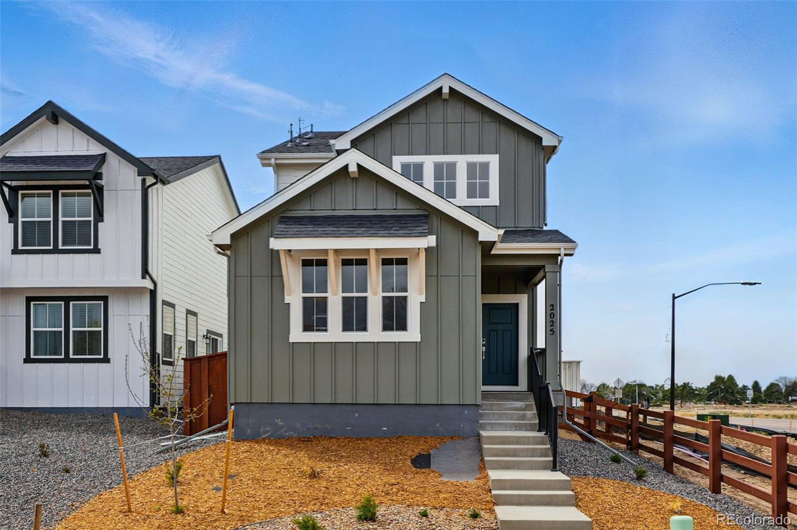 MLS#8725039 New Construction - Ready Now! Welcome to the Meridian, a stunning residence in the Horizon Collection at Farmlore! Thoughtfully designed for both comfort and style, this home boasts a spacious gathering room that seamlessly connects to the dining area and chef-inspired kitchen with a large central island. A sunlit private study down the hall provides the perfect retreat for work or relaxation. Conveniently located across from the study, the entry off the garage and a powder room add to the home's functionality. Upstairs, the expansive primary suite offers a spa-like bath with dual vanities and a generous walk-in closet. Three additional bedrooms, a full bath, and a dedicated laundry room complete the second floor, ensuring ample space for everyone. Structural options added include: Outdoor patio, second sink at bath 2, and air conditioning.