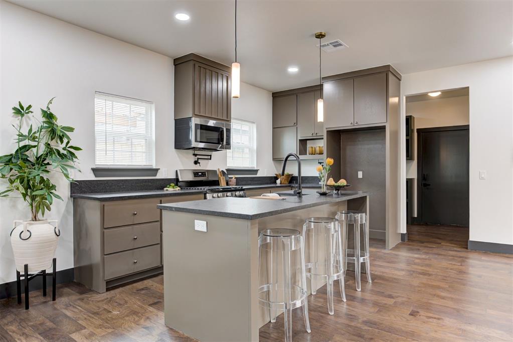 SELLER OFFERING $5K IN CLOSING COSTS! ASK ABOUT GRANT OPTIONS AND DOWN PAYMENT ASSISTANCE!!**OPEN HOUSE THIS SUNDAY 2-4 PM!!** Unique finishes, bold color, and quality craftsmanship is what you think of when you step inside 2114 Fonshill Avenue. Custom designed from the ground up, this home has been lovingly built and designed, and is truly like nothing else you will see on the market! The home boasts 3 bedrooms and 2 full bathrooms, engineered hardwood flooring throughout, a super oversized pantry, and more. The light fixtures are unlike anything else you will see (and at this price is amazing) and the color choices are just the right kind of pop! The home also has an oversized car garage, new sod, new fencing, and a courtyard adorns the outside leading out from the dining. An oversized living area is perfect for entertaining, and the windows throughout give it natural light galore.