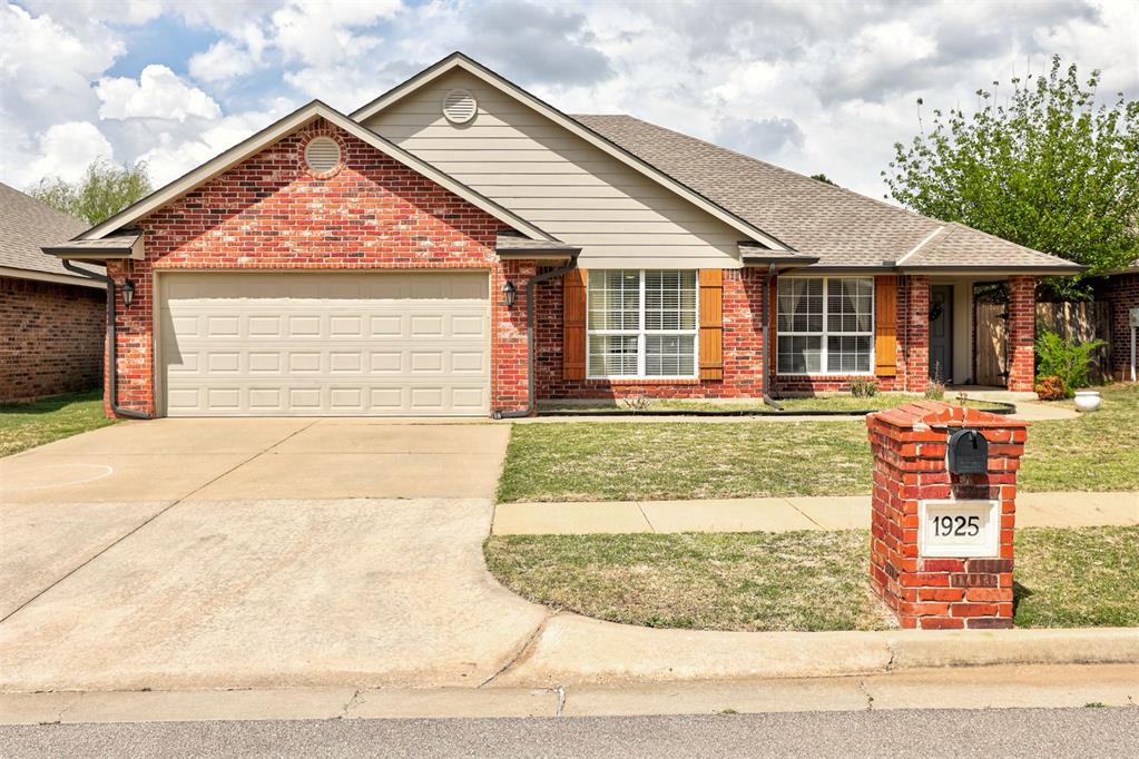 Welcome to this well kept 4 bedroom home with a dedicated office in the sought after Copper Creek neighborhood of Edmond. This one really checks the boxes if you're looking for space, comfort, and a great community feel. Inside, you'll find a functional layout with a large primary suite that offers plenty of room to unwind, along with an additional office space that works perfectly for working from home or creating a quiet retreat. Major updates have already been taken care of with a new HVAC system and hot water tank, giving peace of mind from day one. Step outside and you’ll notice one of the standout features: The big backyard, offering plenty of space for entertaining, pets, or just enjoying some room to spread out. The neighborhood itself adds even more value. Copper Creek is known for being safe, welcoming, and family friendly, with walking trails, two ponds with ducks and geese, and a playground all within the neighborhood. It’s the kind of place where evening walks feel easy and comfortable. If you're looking for a home that combines space, updates, and a strong sense of community, this one is definitely worth a look.