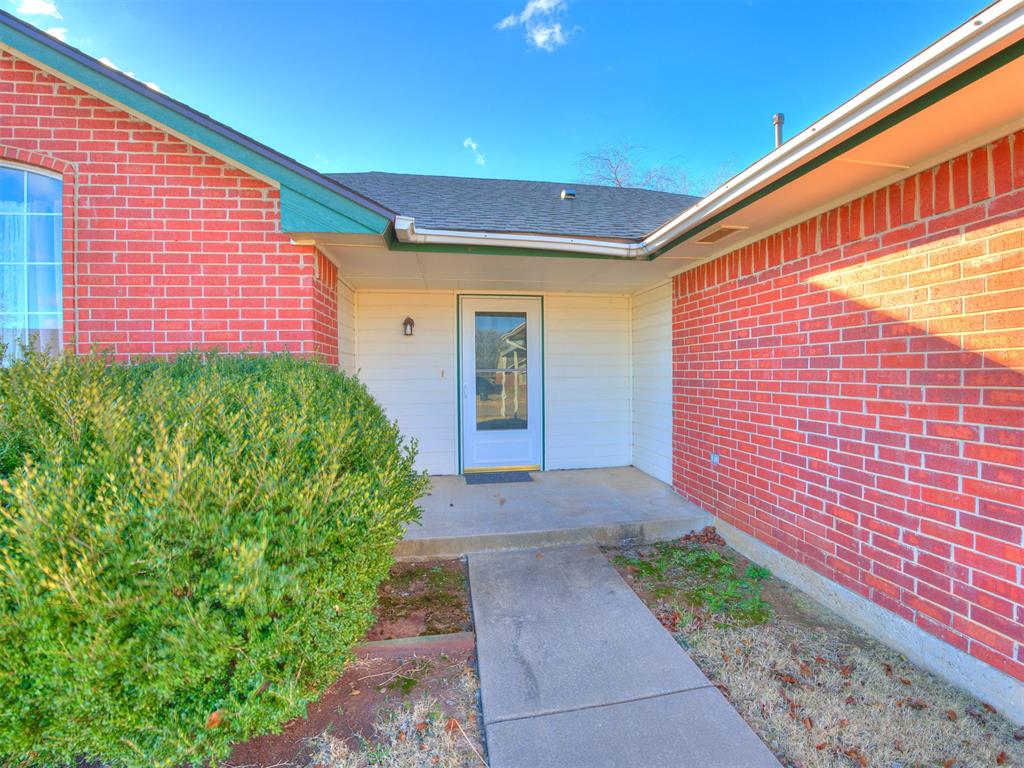 Well-maintained home in Moore. Recent improvements and replacements include:-updated carpet and flooring (2021)-secondary shower updated (2021)-roof replaced (2021)-HVAC system (2018)-carport Located near shopping, dining, and parks- 16 minutes from Tinker, 16 minutes from Norman, and 16 minutes from Downtown OKC. This home is waiting for a fresh coat of paint and a few personal touches to make it your own.