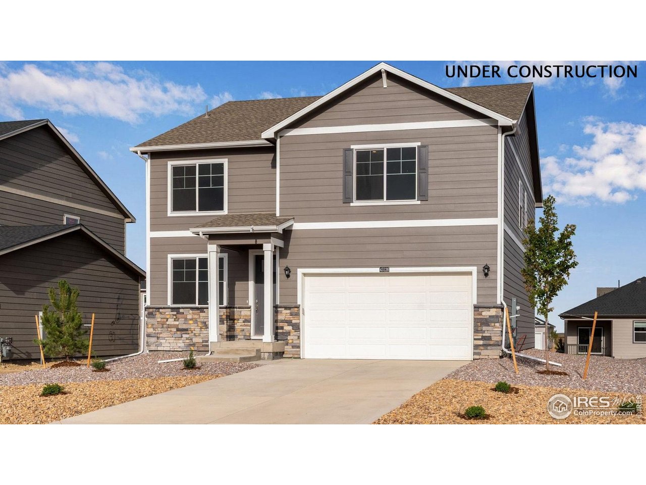 The Bridgeport plan embodies the essence of "home sweet home," this property features a cozy open concept design that seamlessly integrates living spaces for a warm and inviting atmosphere. The main floor boasts a versatile flex room bathed in natural light, a beautiful spacious living room as well as modern white cabinetry! Upstairs, an oversized loft offers additional living space, ideal for a secondary living space for entertaining. Easy access with a short walk to the community park! Enjoy the convenience of Fort Collins dining and shopping while relishing the tranquil ambiance of Windsor, all within the highly regarded Poudre School District, making this home a perfect blend of comfort, accessibility, and community. ***Estimated Delivery Date: January 2026. Photos are representative and not of actual property***
