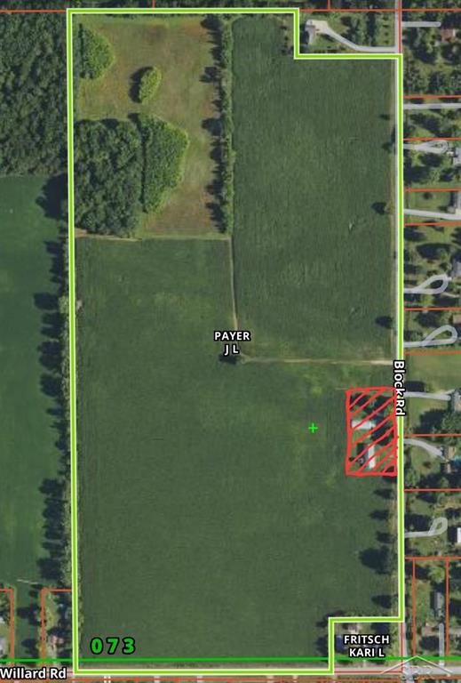 A Rare Opportunity!  74 Acres, 60 tillable acres, Clay tiled, Frontage on TWO paved roads, Recently surveyed, Birch Run Twp.