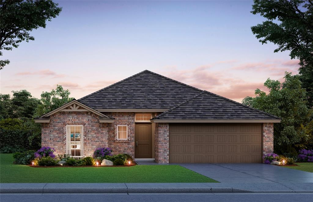 Now Under Construction – Reserve Before It’s Complete!
The Andrew floor plan is one of our most popular for a reason! This smart, split-layout design makes the most of every square foot, offering both comfort and functionality. The spacious kitchen features a large island overlooking the open-concept living and dining areas—perfect for entertaining. You'll love the upgraded finishes including stainless steel Samsung appliances with a 5-burner gas range, soft-close cabinets, quartz or granite countertops, and ample storage.

The primary suite is a true retreat with a double vanity, tiled shower, soaking garden tub, and an oversized walk-in closet. Each secondary bedroom is generously sized and includes its own walk-in closet. The laundry room is thoughtfully designed with built-in shelves and a hanging rack for extra convenience.

Residents of Bellatona enjoy the community playground and the home's proximity to all things OKC Metro, including the University of Oklahoma, Lake Thunderbird, Sooner Mall, I-35, and more. Schedule an appointment today to learn more!