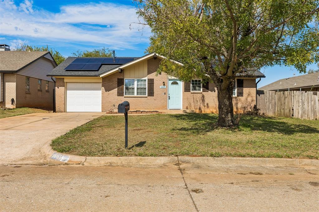 Welcome home to this charming 3-bedroom, 1-bath home, freshly painted throughout and move-in ready! The inviting living room features warm wood floors and a ceiling fan, while the kitchen offers a gas stove for anyone who loves to cook. Enjoy peace of mind with a roof replaced in 2025, plus solar panels that help significantly reduce monthly electric bills. Out back, the fenced yard is ready for pets, gardening, or relaxing evenings outdoors.