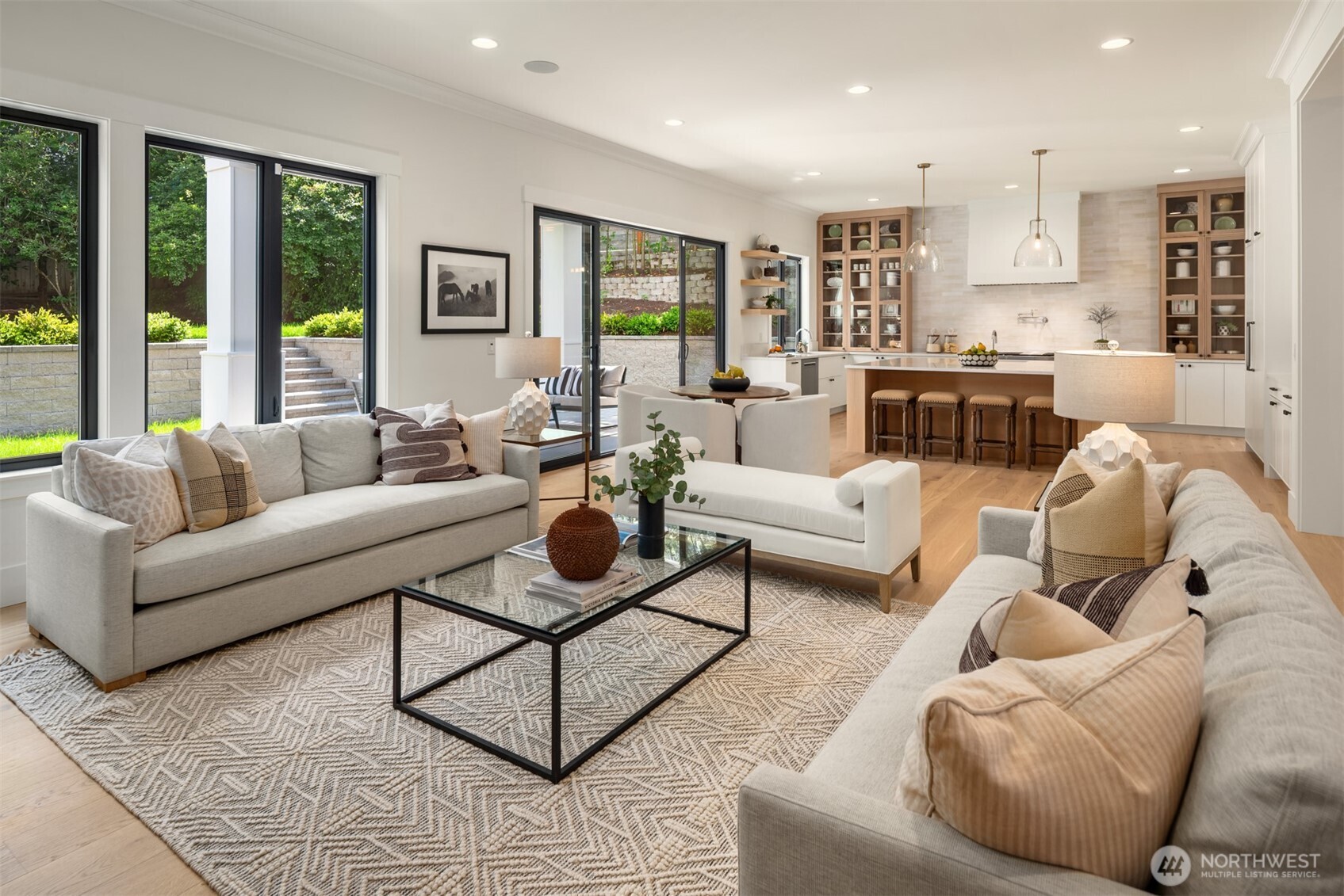 Open living space filled with natural light.
