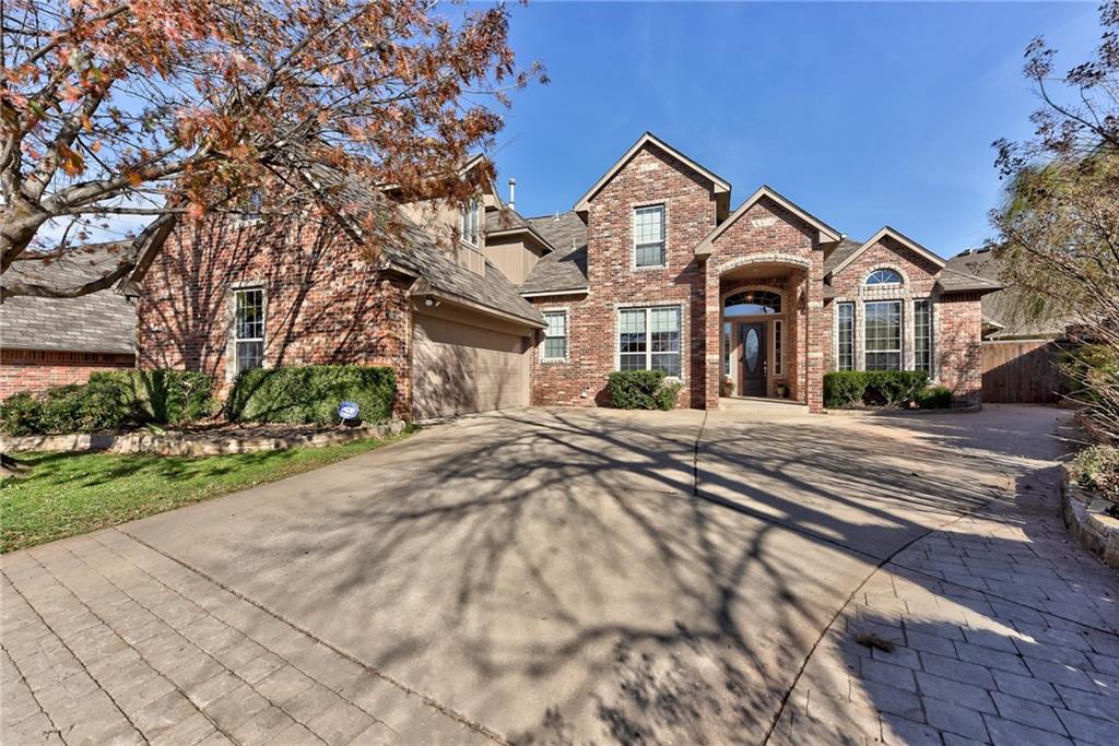 5 or 6 Bedrooms; 4 bath Executive Home in Edmond School District, Fantastic Gated Neighborhood, Large bonus/play room over the 2.5 car garage, downstairs Master Bedroom with whirlpool tub and very large walk-in closet, large executive office, hard wood floors in Master bathroom, 3 or 4 bedrooms upstairs, two full baths upstairs, vaulted ceilings, double oven, granite kitchen island, walk-in pantry, lots of storage. Extra downstairs bedroom/craft room/guestroom has walk-through3/4 bath and built in Murphy bed with a large closet making it a very versatile space. it has two new Trane AC systems upstairs and downstairs and a new hot water heater. It is top of the line and move-in ready! Chisholm, Cimarron, and Edmond Memorial Schools!!!!!!