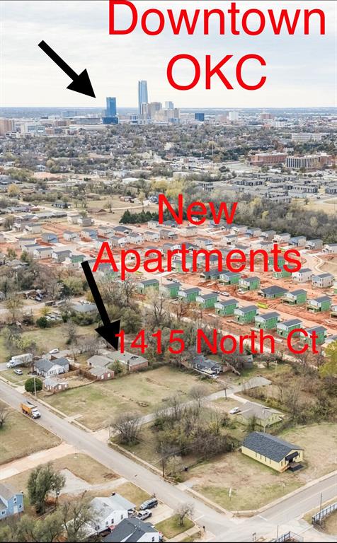 Multi-Unit Investment Opportunity Near New Construction!A new roof was installed in 2023 on all three dwellings. This property includes an efficiency unit, a 2-bedroom home, a 3-bedroom home, and an additional structure that could potentially be finished into a 2-bedroom home, offering multiple income-producing possibilities.An aerial photo is included to highlight the property’s close proximity to new construction apartment buildings. A Hold Harmless must be signed prior to entry. Property is being sold AS-IS. Buyer to verify all information. Owner is an Oklahoma real estate broker #161124This opportunity will not last long! Can also be purchased as a package with another multi-family property MLS #1203920.