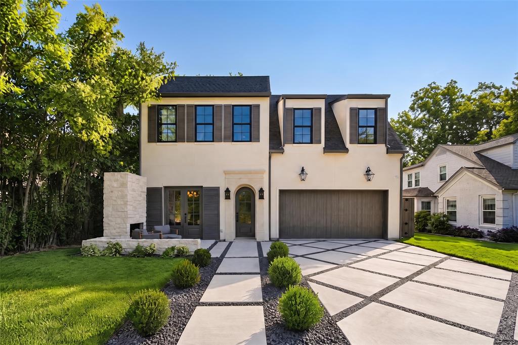 Located in the heart of East Dallas within the sought-after Mockingbird Elementary attendance zone, this new construction home offers timeless architecture and a thoughtfully designed floor plan just minutes from White Rock Lake, Lakewood, Lower Greenville, Downtown Dallas, and premier shopping and dining. The home features 5 bedrooms, 5.5 bathrooms, and a flexible first-floor room that can serve as a private office or guest bedroom. The main level also includes the primary suite, an open living and dining area, a well-appointed kitchen with a prep kitchen and breakfast nook, laundry room, and covered patio. Upstairs features a secondary primary suite, two additional ensuite bedrooms, and a media - game room, offering a functional layout for a variety of living needs. Buyer and buyer's agent to verify all information, including schools, measurements, and specifications.
