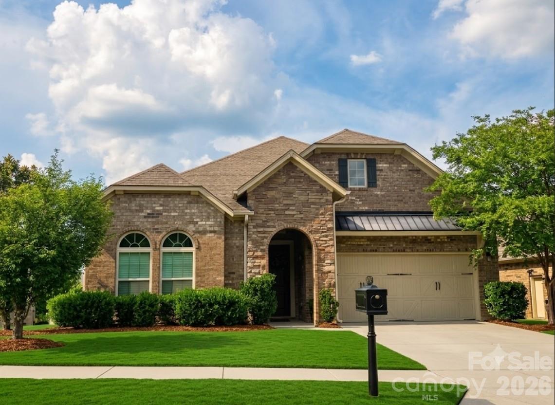 Luxury, Location & Timeless Elegance! Welcome to this 1.5-story all-brick home offering 4 bedrooms and 3 full baths. This beautiful home features real hardwood floors throughout, creating a warm, sophisticated feel from the moment you enter. The spacious main level offers an inviting open-concept living experience, with generous gathering spaces designed for both everyday living and entertaining.The primary suite is a true retreat, featuring a custom closet system and a beautifully designed bedroom with abundant natural light. Bedrooms 2 and 3 are conveniently located on the main level and each features a walk-in closet, providing exceptional storage and flexibility. Upstairs, the versatile bonus room/4th bedroom with a full bath offers the perfect private space for guests, a home office, media room or extended living.The screened-in rear patio is an ideal setting for morning coffee, evening relaxation or year-round entertaining. The home’s classic all-brick exterior and spacious corner-lot add to its elevated curb appeal.Just minutes from Concord Mills, an abundance of dining and entertainment options, I-85 and I-485.  Feeds into Cox Mill High School. Short distance to UNC Charlotte. This is more than a beautiful home—it is luxury, convenience and lifestyle in one exceptional address.Pre-listing inspection completed. NEW ROOF to be installed - Oct. 2026. Furnace replaced 2022.  Inspection report will be made available with acceptable offer.