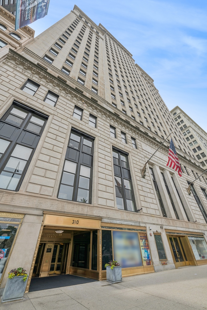 Experience refined city living in this luxurious 2-bedroom, 2-bathroom condo at the prestigious Metropolitan Tower, perfectly situated in the heart of Chicago on the iconic Michigan Avenue. Perched on the city's famed Cultural Mile, this exquisite residence offers breathtaking panoramic views of Lake Michigan, Millennium Park, Grant Park, Buckingham Fountain, the Art Institute, and even Navy Pier's summer fireworks-all from the comfort of your own home. Freshly painted and featuring brand-new carpet in the primary bedroom, the home feels crisp, clean, and move-in ready. The thoughtfully designed layout includes a gourmet kitchen with granite countertops, designer cabinetry, and hardwood floors throughout the living, dining, and kitchen areas. Amenities include heat, AC, water, gas, cable, and high-speed internet-all covered by low monthly assessments. Included are two premium, heated garage parking spaces, conveniently located just steps from the elevator for added ease and value. Metropolitan Tower sets the standard for luxury urban living with an impressive suite of world-class amenities, including a state-of-the-art fitness center, sauna, steam room, massage room, and a rooftop sundeck with grilling stations and sweeping skyline views. Additional comforts include elegant event spaces, guest suites, dry cleaning services, Amazon lockers, and 24-hour door and maintenance staff dedicated to exceptional service. Enjoy unbeatable access to Chicago's best cultural, dining, and entertainment offerings, from Symphony Center and the theater district to the Magnificent Mile and lakefront trails. With public transportation just steps away, this is your opportunity to own a piece of historic luxury in one of the city's most coveted locations.