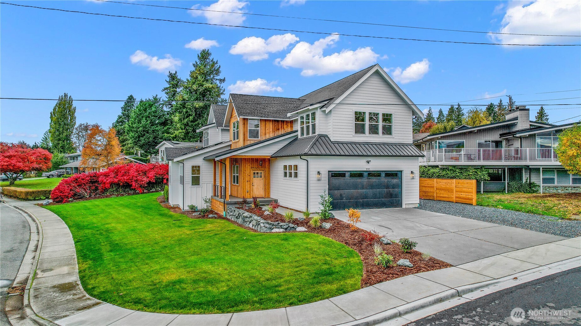 Luxury new construction in the heart of Lynden! This stunning home is filled with natural light and open, oversized spaces throughout. The chef’s kitchen features double ovens and a spacious layout perfect for entertaining. Enjoy a cozy separate dining area, large mudroom with drop zone, and heat pump for efficient year-round comfort. The expansive primary suite offers a sitting area, walk-in closet, and tiled shower. With 4 true bedrooms, an office, and a bonus room, this high-end build blends luxury, comfort, and convenience in a fantastic in-town location. Solar panels, generator and electric vehicle hook ups ready to go!
