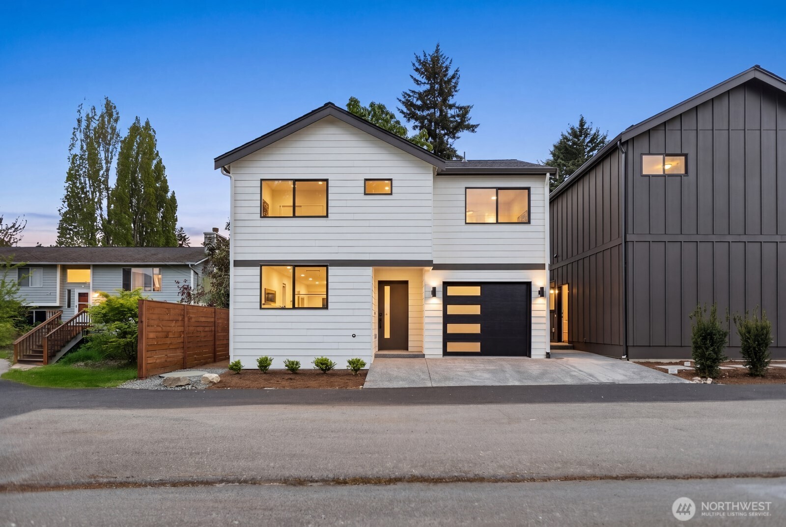 Experience modern living in this thoughtfully designed new construction 3-bedroom, 1.75-bath home. The custom kitchen features stylish finishes and quality craftsmanship, opening seamlessly into a bright, open-concept living area anchored by a cozy fireplace—perfect for relaxing or entertaining. Durable LVP flooring flows throughout, offering a sleek and low-maintenance lifestyle. Enjoy the convenience of an EV-ready 1-car garage and step outside to a private backyard patio, ideal for outdoor dining or quiet evenings. Blending comfort, efficiency, and contemporary design, this home is ready to impress.