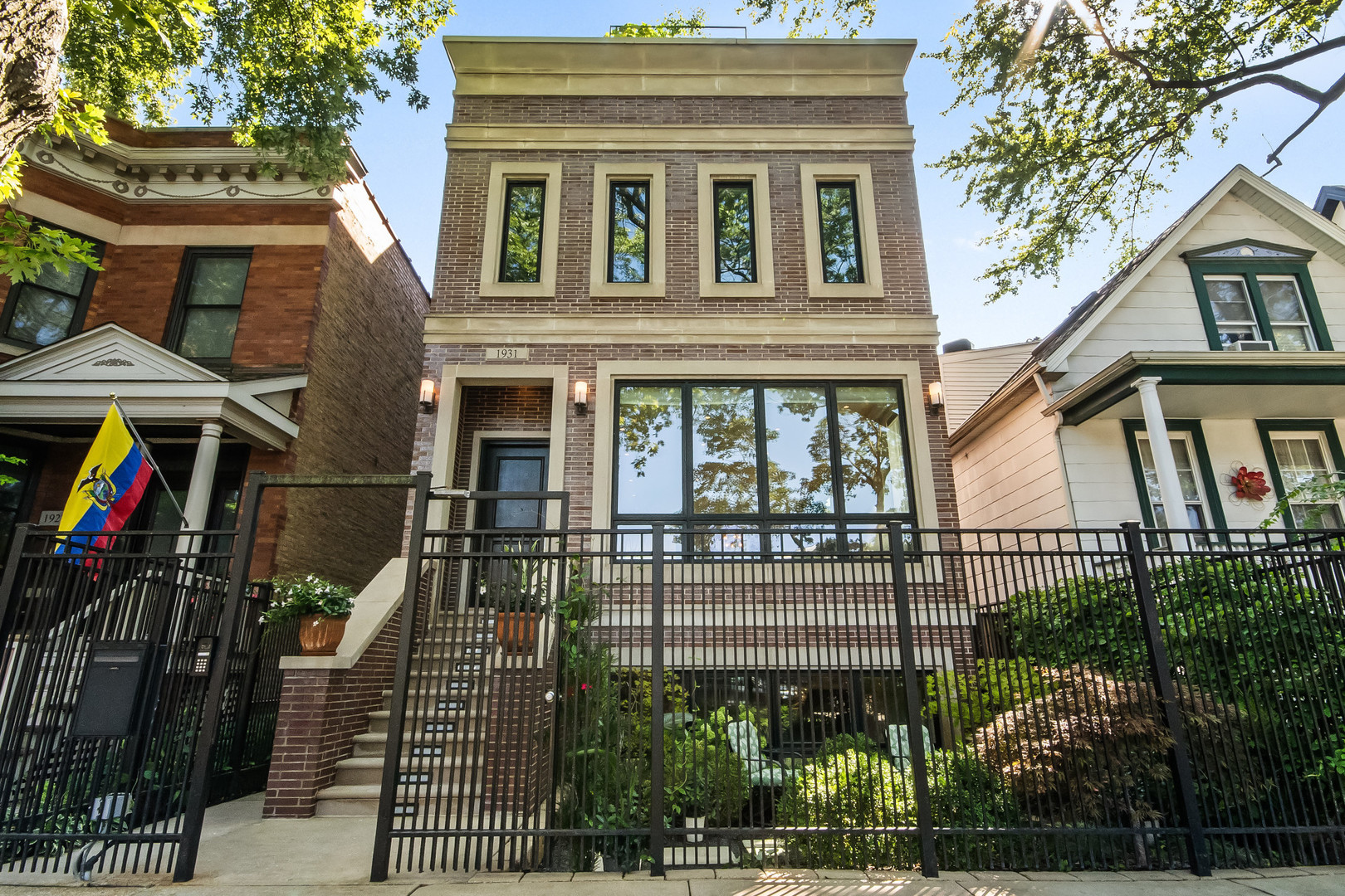 Full Brick And Limestone Luxury Single Family Home On An Extra Wide 30ft Lot In Roscoe Village / Southport Neighborhoods Within The Coveted Audobon School District W/ A Gorgeous Roof Top Deck Along With 3 More Luxuriously Landscaped Outdoor Spaces.  The First Thing Your Client Will Take Note Of Is How Bright This Home Is With Soaring 11.5 Foot Ceilings & Oversized Windows Everywhere!  Thoughtful Floorplan Blends "Open But Distinct" Super Extra Wide Layout.   Boiler Heated Floors On EVERY Level, Timeless Millwork & walnut Floor Throughout.  Classic Chef's Kitchen With Subzero Fridge, Double Wolf Oven, Gorgeous Marble Counters, & Massive 9x4 Walk In Pantry.  The Kitchen / Family Room Also Has A Wet Bar With Built In Miele Coffee Maker, Sink & 2nd Dishwasher.  The Upper Level Features 10 Foot Ceilings, Laundry, 4 Bedrooms & 3 Full Baths With An Enormous Primary Suite & An Ensuite 2nd Bedroom.  The Lower Level Enjoys A Wall Of South Facing Windows That Creates A Rare Sun Filled Lower Family & Recreation Room To Watch All The Games.  The Rec Room Bar Is Tricked Out  & With A 7 Foot Subzero Wine Fridge, A Separate Beverage Center, A Dishwasher, & Even An Oven.  The Lower Level Includes A Large 5th Guest Bedroom With Great Front Windows, & A 6th Bedroom To Use As A Play Room Or A Home Gym, As It's Well Positioned Next To The Lower Level Bath With A Steam Shower To Enjoy After Workouts.  The Outdoor Space Is Second To None With 4 Distinct Landscaped Spaces Including:  1)  Building Roof Top Deck / Garden: With Interior Access To Extra 15x15 Dog House Room With Cabinet Storage & Beverage Center  2) Garage Roof Deck: With Large Pergola & Landscaping Providing Tranquil Shade  3)  Pavered Back Patio: Right Off The Family Room With Built In BBQ With Connected Gas Line, & Cedar Benches, & A Tranquil Water Feature  4)  Front Sitting / Garden Area.  3 Car Heated Garage With Tiled Floor & Industrial Door.  Control 4 Automation System For Surround Sound, Light Control, Cameras, & Recently Updated To Include Video Buzzer / Intercom For Front Gate.  Steps To Roscoe Village Entertainment Corridor & Trader Joes & Easy Walk To Brown Line & Southport Restaurants / Retail Shops.