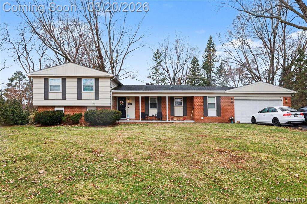 Located in the highly desirable community of Bloomfield Hills, this well-maintained 3-bedroom, 2-full-bath split/tri-level home offers a great combination of comfort, updates, and functional living space. Inside, you’ll find updated flooring installed in 2022 and a spacious layout designed for both everyday living and entertaining. The kitchen features granite countertops and ample workspace, making it a practical and stylish centerpiece of the home. A large first-floor laundry room adds convenience, while the inviting living area is highlighted by a cozy gas fireplace—perfect for relaxing evenings. Major mechanical improvements provide added peace of mind, including a new HVAC system (2020), new septic system (2020), and a new water heater (2022). Step outside to a fully fenced backyard offering privacy and space to enjoy the outdoors. Forty arborvitae trees planted in 2021 continue to mature and create a beautiful natural screen along the property. A 2-car attached garage provides additional storage and everyday convenience. With thoughtful updates, a functional layout, and a sought-after Bloomfield Hills location, this home presents a wonderful opportunity to enjoy comfortable living in a well-established community.