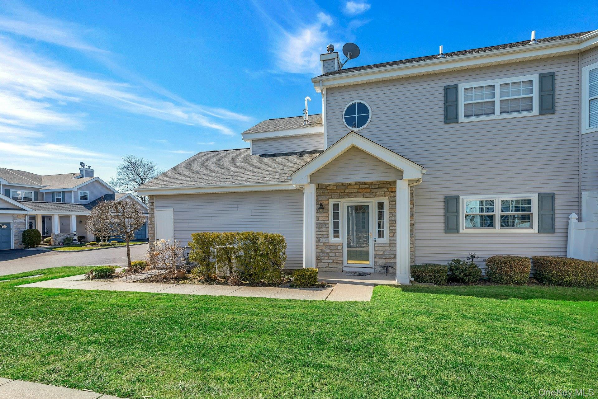 Welcome to The Waterways! This Gorgeous Waterview Dover Model has two bedrooms, two full baths and a bonus Study/home office/additional guest space. Situated in a luxury waterfront Guard Gated 55+Community, residents enjoy a wide range of amenities and activities.  Newly renovated Clubhouse and Gym, In-Ground heated pool, Private Marina, Tennis, Pickleball, Bocce and more!  HOA fees also include basic cable and internet.  This Dover unit welcomes you with an entry foyer at garage level, cathedral ceilings, eat in kitchen and open concept living/dining space with fireplace.  Light, bright and airy, the serene deck is perfect for morning coffee while overlooking the pond.  Live the life you deserve at The Waterways!