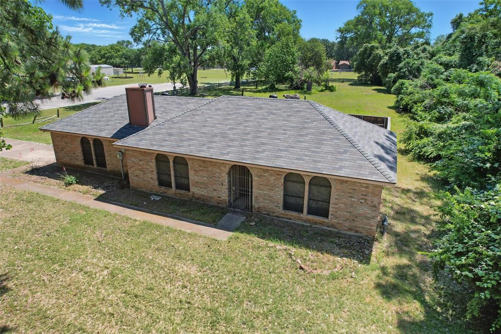 Darling single story home on almost an acre lot surrounded by towering trees & remodeled in 2022!  This home is only 500 ft from East Handley Elementary , 12 minutes from North East Mall, 3 minutes from shopping, doctors & so much more! Upgrades: Roof replaced, black quartz counters, cabinets, all appliances in kitchen, elegant lighting, luxury vinyl flooring throughout, electrical wiring in kitchen, all faucets and majority of plumbing replaced in baths and kitchen.  Storage spaces and spacious closets throughout the house. Outside, a covered patio looks out on a sizable back yard surrounded by an 8 ft. wooden fence for complete privacy. Outside of that fence is a large pasture, which could serve as a haven for pets, a huge garden, or to build a guest house or workshop. Single garage is over-sized providing additional storage or it could be converted to make this a 3 bedroom home!  Buyer and buyer's agent to confirm all facts and check with local authorities on the possibilities of use or development of pasture, as well as confirm all facts relating to this property, including but not limited to, measurements, schools, utility service. Floorplan & Survey Available