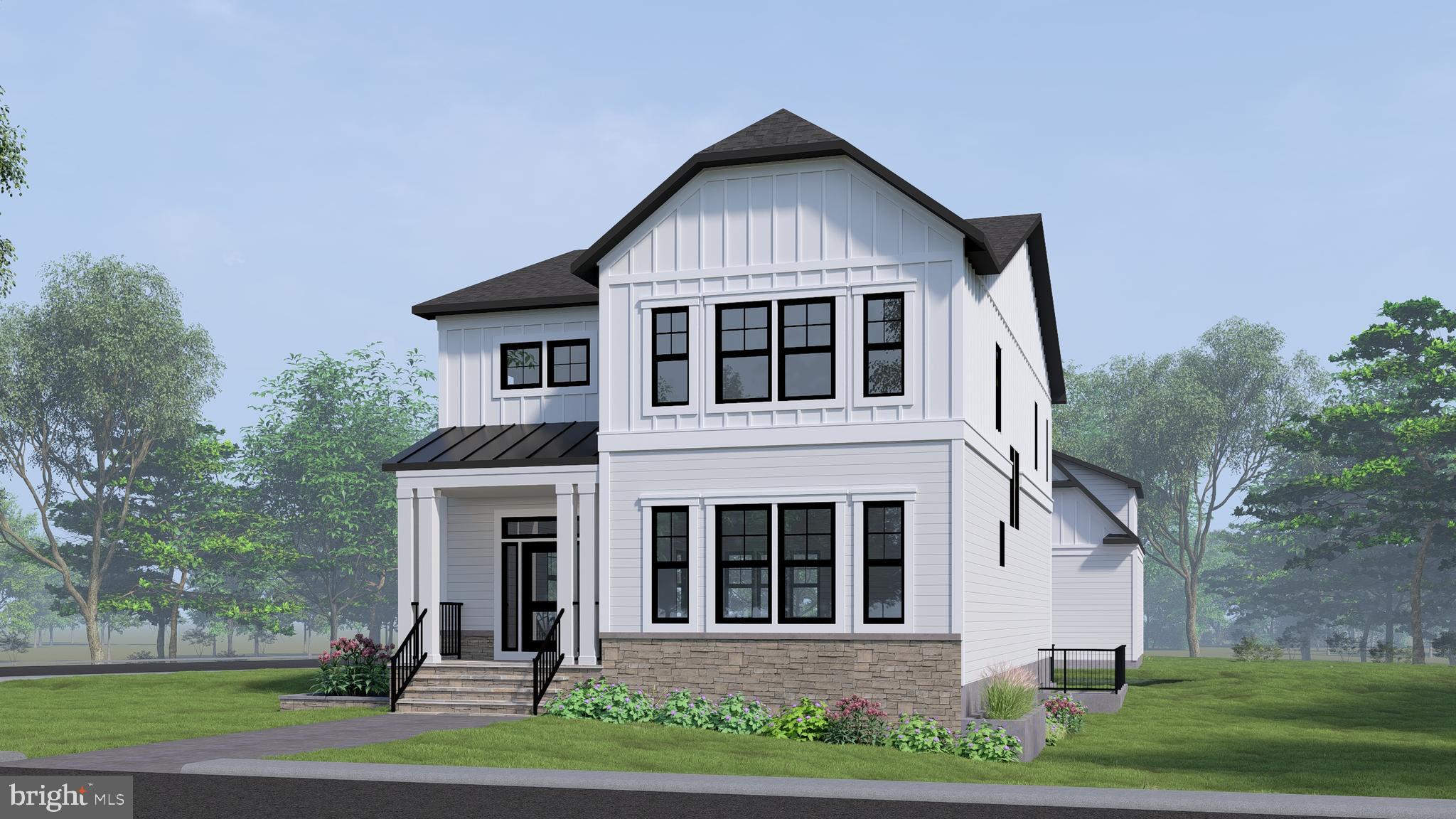 Pre-Construction Opportunity in North Arlington – SUMMER 2026 Completion!Experience the charm of North Arlington, where a welcoming community meets incredible shopping, dining, and vibrant year-round events—all within walking distance to the East Falls Church Metro, downtown Falls Church City, and scenic parks.Evergreene Homes is proud to introduce The Rockingham II, a thoughtfully designed residence offering over 5000 sq. ft. across three levels fully finished, featuring soaring 10-ft ceilings and exceptional craftsmanship. The Rockingham II with the Diamond Package delivers the open, modern lifestyle you’ve been dreaming of.At the heart of the home, the designer kitchen boasts 42” maple cabinets, quartz countertops, and a premium stainless steel appliance package, including a 36” range and double ovens. The kitchen flows seamlessly into the oversized Great Room, highlighted by a decorative coffered ceiling and a cozy fireplace, while effortlessly connecting to the Dining Room—perfect for entertaining.Upstairs, the primary suite serves as a private retreat, complete with a spacious walk-in closet and a luxurious en suite bathroom featuring double vanities and a spa-like shower. Three additional bedrooms, two full baths, and a conveniently located laundry room with optional cabinetry and a soaking sink complete the upper level. This home includes a charming carriage house-style detached garage with two dedicated parking spaces. Above, a private guest suite offers a comfortable retreat complete with its own separate entrance—ideal for visitors, extended stays, or even a home office. Customize the lower level by finishing the spacious, open-concept recreation room, ideal for movie nights or game days. This level also provides the option to add a bedroom, full bath, and a flexible room tailored to your needs.Evergreene Homes is dedicated to superior craftsmanship, providing thoughtful features such as a whole-house fan on the second level for improved air circulation, a humidifier and electronic air cleaner for a healthier home, upgraded 2x6 framing and thermal insulation for enhanced energy efficiency, and pest tubes within exterior walls for built-in protection. A best-in-class 10-year transferable builder’s warranty ensures peace of mind for years to come. Take advantage of construction-to-permanent financing while it’s still available. Secure this pre-construction opportunity today and personalize your dream home with your own design selections. Floor plans and photos are for informational purposes only; some items depicted may be optional and not included in the listed price.”