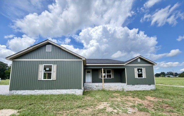 Discover the perfect blend of modern comfort and peaceful country living with this beautiful new construction home situated on 1.37 acres. Thoughtfully designed with today's buyer in mind, this home will feature durable LVT flooring, stunning quartz countertops, a luxurious tiled walk-in shower in the primary suite, and the convenience and efficiency of a tankless water heater.  Now is the perfect time to make it your own! Purchase early and you'll have the exciting opportunity to choose your own colors and finishes, adding your personal touch before construction is complete.