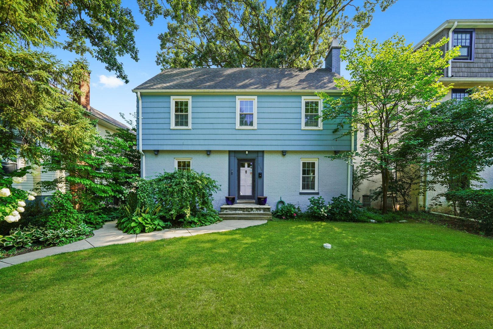 A Rare Opportunity in North Evanston - Generationally Owned Home with Coach House  Nestled on a picturesque, tree-lined street in the heart of North Evanston, this one-of-a-kind property offers exceptional versatility and character. A generationally owned single-family home paired with a spacious rear coach house presents a rare chance to own a truly unique piece of Evanston real estate.  The main house features:  3 generously sized bedrooms  2.5 full bathrooms  A full basement and a partially finished attic offering additional living or storage space  Thoughtful cosmetic updates throughout  Classic charm combined with modern potential  Between the front home and the rear coach house lies a large, private yard-a perfect space for entertaining, gardening, or relaxing.  The coach house, approximately 1,824 sq ft, includes:  2 bedrooms  2 full bathrooms  Flexible living space ideal for guests, extended family, rental income, or a home office/studio  Located within walking distance to Central Street shops, Northwestern University, Lake Michigan, and all the best of the North Shore, this property blends convenience, charm, and endless potential.  Don't miss this rare chance to own a multi-functional property in one of Evanston's most desirable neighborhoods.