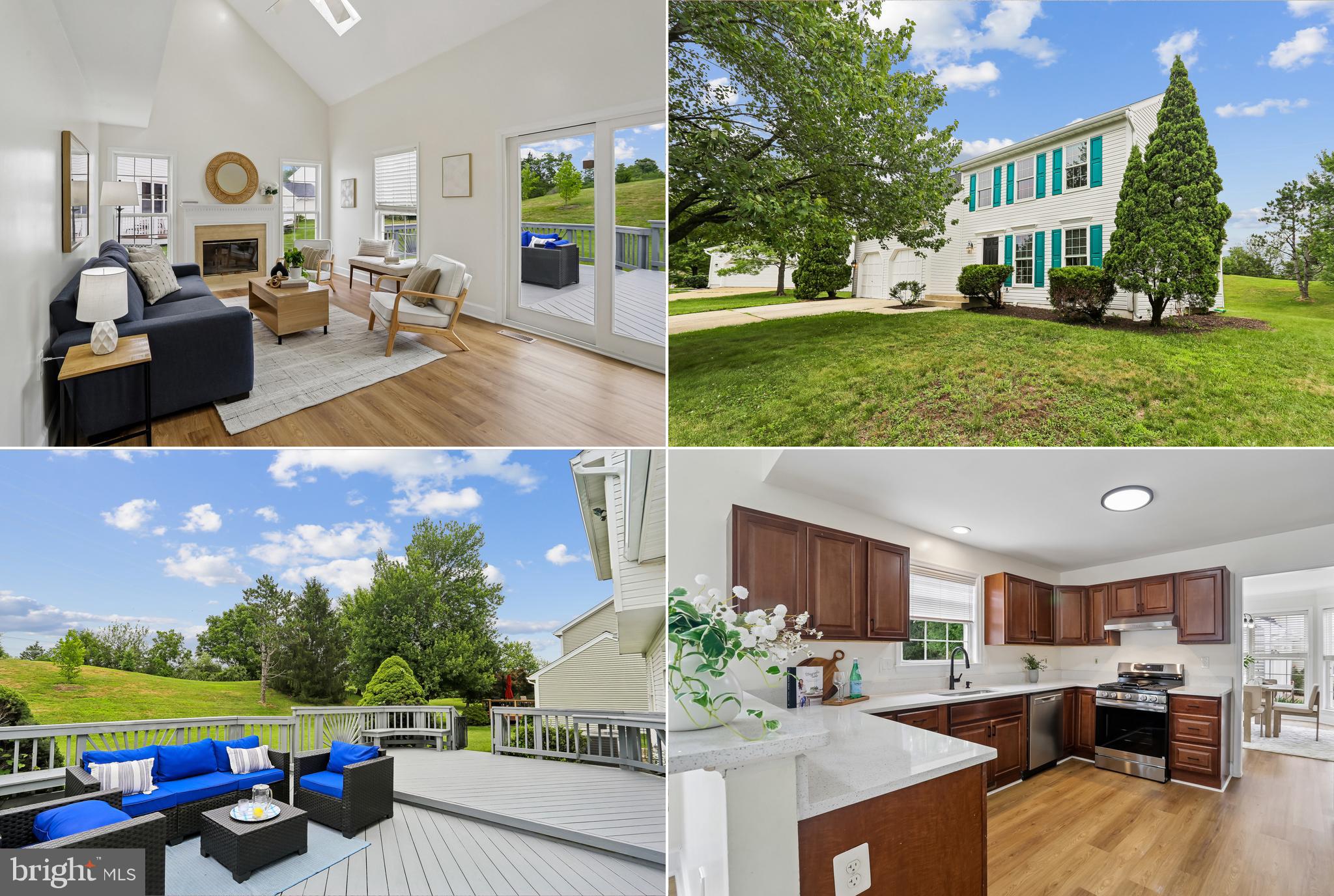 20893 Fowlers Mill Circle welcomes you with style, warmth, and a private setting backing to open common area and the W&OD hike/bike trail in the heart of Ashburn. Newly renovated 4 bedroom, 2.5 bath, 2 car garage colonial has been meticulously updated with so you can simply move in and enjoy. This home has so many updates you may even get tired of updates and you'll say, please, please, it's too many updates, we can't take it anymore! Newly painted throughout • Newly remodeled kitchen with Stainless Steel appliances and Quartz counter tops • Primary bath with double sink vanity and Quartz counter tops • Hall bath with Quartz counter tops • New LVP flooring throughout • New Low-E thermal glass Velux skylights with wireless power shades • 35 year architectural shingle roof 2025 • HVAC 2017• Water heater 2023 • All new lighting fixtures and Lutron Decora switches and outlets throughout. Beautiful and private two level sundeck with railing, gates and space for barbecue. Finished bonus room in walk up basement with built in computer desk or craft table. Homeowners in Ashburn Village enjoy a robust selection of resort-style amenities managed by the community association. The centerpiece is the Ashburn Village Sports Pavilion, which offers a year-round indoor pool, outdoor pools, a full-size gymnasium, fitness rooms, a sauna, a steam room, and racquetball/pickleball courts, alongside indoor and outdoor tennis facilities. The community features four outdoor neighborhood pools, four scenic lakes used for catch-and-release fishing or canoeing, and miles of paved fitness trails that link directly to the W&OD Trail. Dozens of playgrounds, multi-use sports fields, and basketball courts. Residents benefit from the centrally located Ashburn Village Center, providing immediate access to grocery shopping, retail stores, and popular dining options right within their own neighborhood.