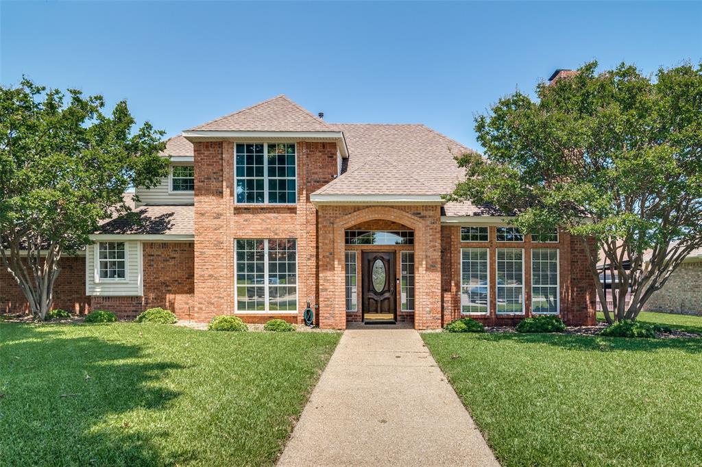 Looking for a beautifully updated, stylish home that is move-in ready close to the Bush, Central and Dallas Tollway?  Look no further. Sitting at the end of a cul-de-sac is a well-maintained, fully-custom home. Clean-line design with amazing trim work, high-end kitchen SS appliances, updated wood floors thru-out. Updated 14 Seer HVAC, Smart Nest Thermostat, Smart Rachio Irrigation, R-60 insulation in the attic and a 4 year roof (See Update list for full list). Quality throughout!  The Best part of the home?  TWO backyards! One is perfect for a pool and the other a playground for child or adult! They are linked by the driveway and gate. Almost every corner of this home has been updated, just sitting on a quiet cul-de-sac looking for a new owner to love!