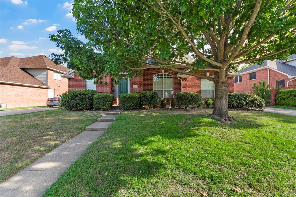 Beautifully maintained north facing home in highly sought after Plano ISD. It is situated in a quiet family-friendly neighborhood with beautiful mature trees. Inside you will find 4 bedrooms, 3 full baths, formal living and dining areas just off the entry, wet bar, upstairs game room, and 3-car garage for plenty of storage. Enjoy beautiful hardwood floors with all new carpet and fresh paint. The master bedroom as well as one secondary bedroom sit on the first floor. The huge primary retreat offers dual sinks with a makeup vanity, jetted garden tub, separate shower, and generously sized walk-in closet. Just a short drive away from schools, parks, jogging-walking path, shopping centers, and major commuting routes.