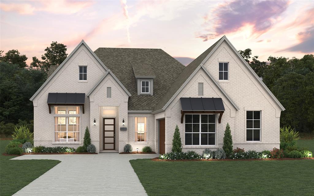 MLS# 21035789 - Built by Chesmar Homes - Dec 2025 completion! ~ Step into a beautifully designed single-story home that checks every box for comfort, functionality, and style. With 4 spacious bedrooms, 3 full bathrooms, and a dedicated study room, there's space for both relaxation and productivity. The open-concept floor plan creates an inviting atmosphere, where natural light fills the living and dining areas, flowing effortlessly into a beautiful kitchen. A 3-car garage provides ample storage and convenience, while the covered outdoor living area is perfect for quiet mornings or hosting friends in the evening. Located in the desirable The Grove Frisco community, this home is built for both everyday living and memorable moments. Photos are representatives.