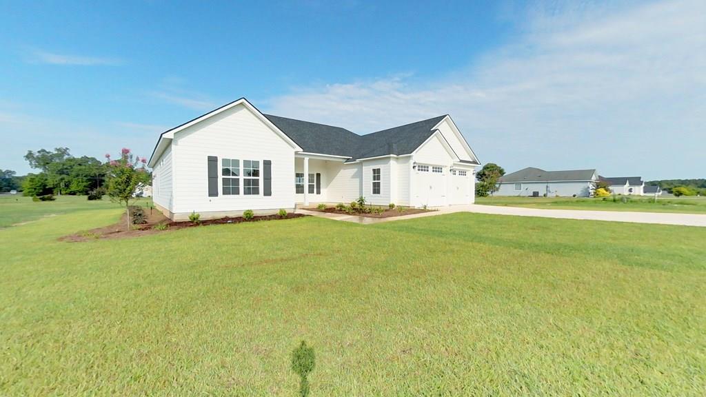 Brand-New Beauty on Nearly an Acre – 101 Bailey Circle Welcome to your dream home at 101 Bailey Circle, a beautifully built new construction situated on a generous 0.98-acre lot. With 4 spacious bedrooms and 2 full bathrooms, this home offers the perfect combination of comfort, style, and space. Step inside and be greeted by a light-filled, open floor plan that feels both fresh and functional. Whether you're hosting friends or enjoying a quiet night in, the flow of this home makes everyday living a breeze. The modern kitchen is a true standout—complete with quality finishes, abundant cabinetry, and a layout that connects seamlessly to the dining and living areas. Just outside, a private patio overlooks your expansive yard—ideal for morning coffee, evening barbecues, or just soaking in the peaceful setting. Come take a look to see all this beautiful home has to offer! **Seller Offering $7500 contribution towards Buyer's closing costs*