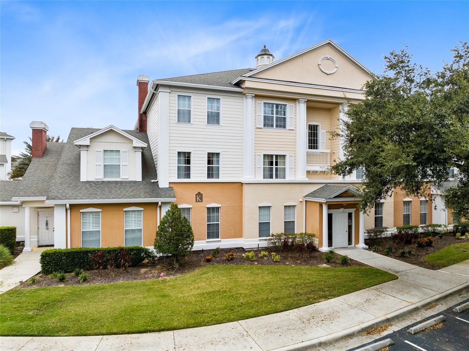 Discover effortless resort-style living in this pristine 3-bedroom, 2-bathroom second-floor condominium located in the guard-gated Heritage Crossing neighborhood of Reunion Resort. Offering breathtaking views of the 11th green on the Palmer Championship Golf Course, this beautifully maintained unit is ideal as a primary residence, vacation home, or SHORT-TERM rental.
Step inside to find a bright, open split floor plan with high ceilings and abundant natural light throughout. The kitchen features solid wood cabinetry, granite countertops, stainless steel appliances, and a convenient breakfast bar.
A large private balcony provides a peaceful setting to enjoy your morning coffee while overlooking the greens. The primary suite offers its own private balcony, a walk-in closet, and an en suite bathroom. Two additional oversized guest bedrooms offer generous closet space and easy access to the second bathroom and the in-unit laundry. The building features an elevator and ample open parking.

Residents of Heritage Crossing enjoy a low-maintenance lifestyle with access to two community pools and Reunion Resort amenities including a fitness center, restaurant, and eight resort pools. Located just a short drive from Disney, Universal, and all of Orlando’s world-class attractions, this property combines the best of luxury, convenience, and location.
Don’t miss your opportunity—schedule your private tour today!