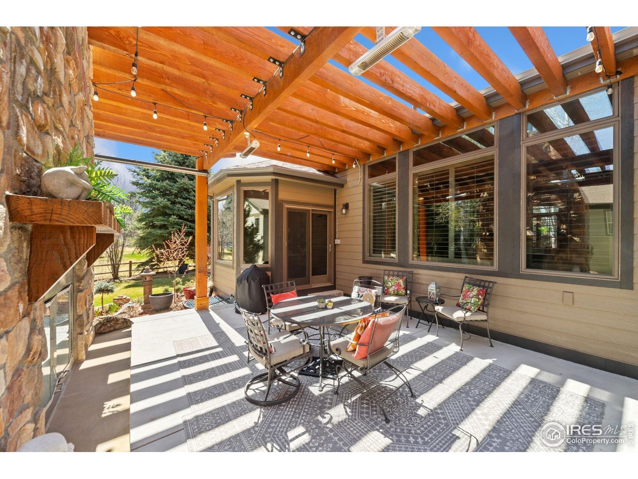 You will instantly feel at home in this beautifully upgraded ranch, nestled in the serene & private Bison Ridge neighborhood. Desirable layout offers 3 bed plus office on the main & finished bsmt. Great kitchen has new appliances & an incredible amount of storage. Recent upgrades: furnace, int paint, light fixtures, stunning primary bath remodel, mn level carpet, roof/gutters, epoxy garage floor, new garage doors & landscape. Secluded back yard oasis with large patio, stone fireplace, pergola & heaters