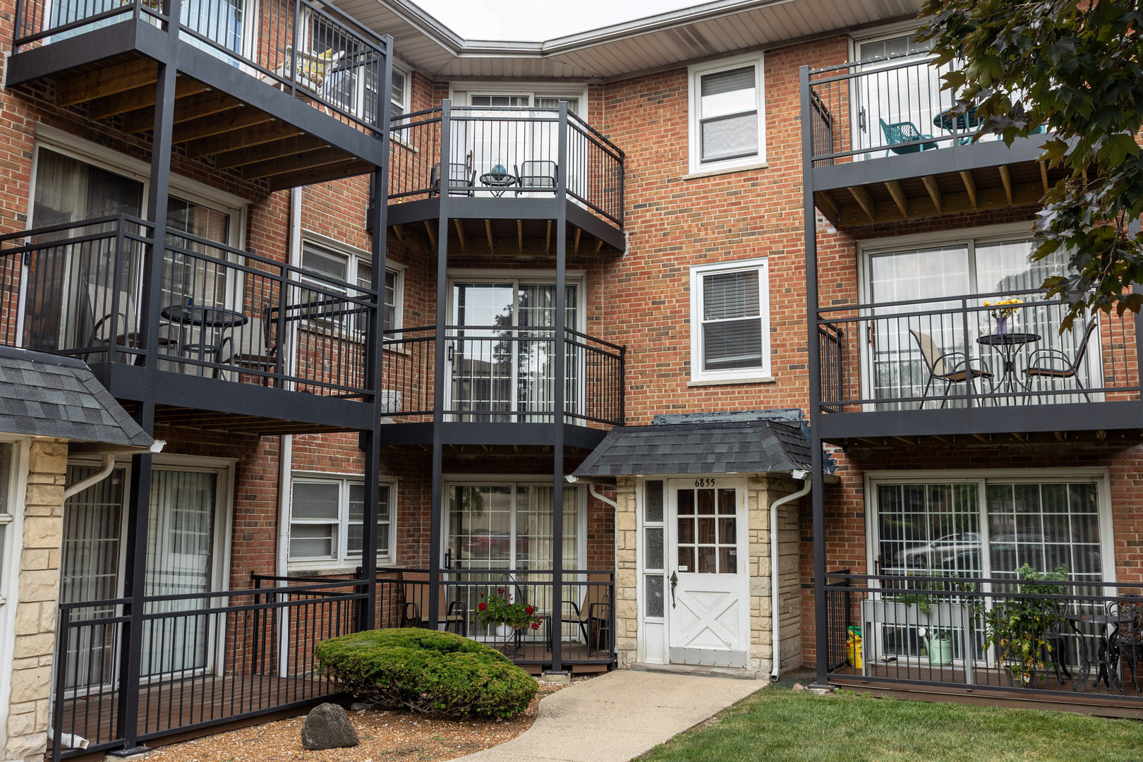 Welcome to this bright and spacious 2-bedroom, 1-bath condo-the largest unit in the building-offering comfort, convenience, and value. Enjoy a generous layout with a large bathroom and in-unit washer and dryer for everyday ease. The updated kitchen features a refrigerator (only 3 years old), and the unit stays cool with 3 wall A/C units. Radiant heat keeps things cozy, and assessments include heat for added value.  Step out onto the center-facing balcony, ideal for relaxing or entertaining. This unit boasts newer windows and blinds, and you'll appreciate the clean, well-maintained condition-dryer ducts were just cleaned in July 2025. One assigned parking space is included.  Additional building highlights include a party room in the basement, a boiler less than 10 years old, and a roof approximately 12-13 years old.  Located very near the Edison Park restaurants and entertainment district, you'll love the easy access to local dining, nightlife, and community events.  No rentals or animals are permitted in this owner-occupied community.  Don't miss the opportunity to own this oversized, well-maintained condo in a quiet, established building!