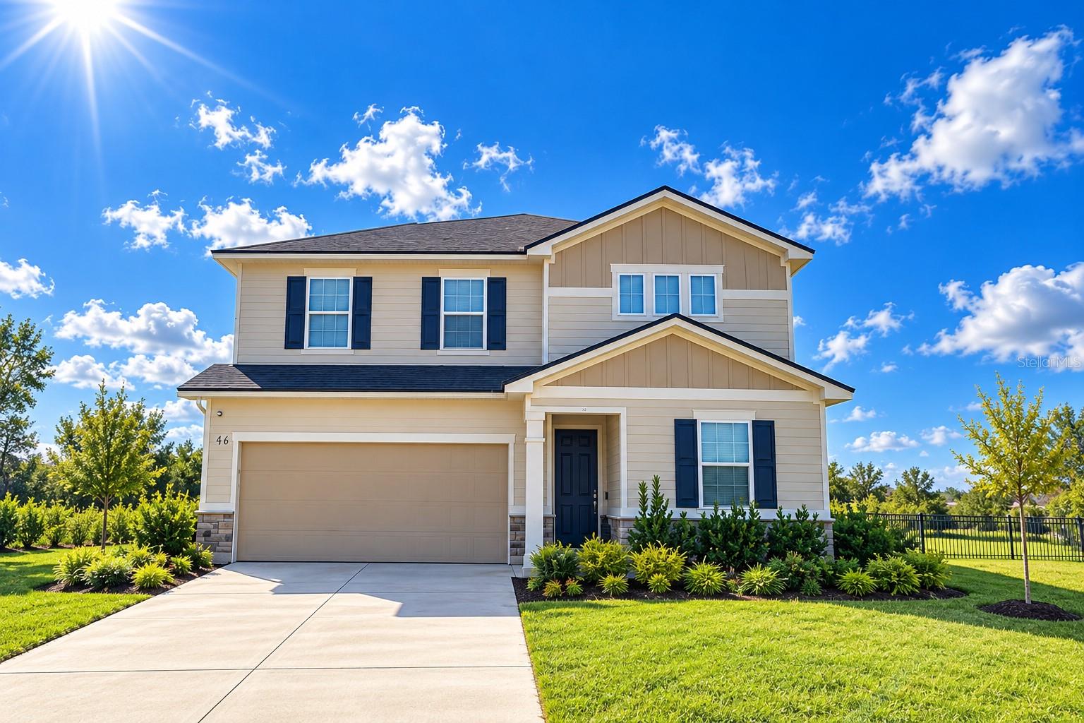 About this home SERENE POND-FRONT LIVING IN TRAILMARK | TOP-RATED ST. JOHNS SCHOOLS | 2021 BUILD Welcome home to 46 Osprey Mills Ln, a pristine 2021-built single-family home perfectly positioned to provide sweeping, tranquil pond views right out your front door. Located in TrailMark—one of St. Augustine’s most vibrant and high-demand master-planned communities—this property offers the ultimate combination of modern architectural design, functional living space, and an outdoor Florida lifestyle. HOME HIGHLIGHTS: Spacious & Flexible Layout: Featuring 4 light-filled bedrooms and 2.5 baths, plus a main-floor flex room ideal for a dedicated home office, study, or formal room. Gourmet Open Concept: The heart of the home features a chef-inspired kitchen with sleek granite countertops, premium stainless steel appliances, breakfast bar seating, and a seamless flow into the spacious family and dining areas—perfect for entertaining. Upstairs Haven: All bedrooms are conveniently located upstairs, including a luxurious owner's suite with a generous walk-in closet, along with a dedicated 2nd-floor laundry room for maximum everyday convenience. TOP-RATED ST. JOHNS COUNTY SCHOOL ZONE: Zoned for some of the highest-rated schools in the state's top school district: Elementary: Picolata Crossing Elementary School Middle School: Pacetti Bay Middle School High School: Tocoi Creek High School RESORT-STYLE AMENITIES AT TRAILMARK: Enjoy resort-style living every day with access to TrailMark’s world-class community amenities, including a lakeside Camp House, resort pool, full fitness center, kayak launch with access to Six Mile Creek, tennis/pickleball courts, basketball courts, beach volleyball, dog park, and miles of scenic walking and biking trails. Conveniently located near I-95, shopping, dining, and Historic St. Augustine. Don't wait—schedule your private tour today!