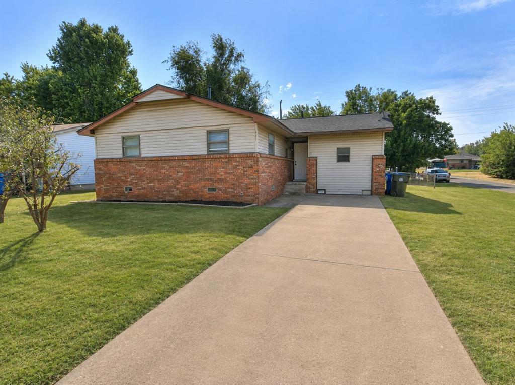 Step into this beautifully remodeled 5 bedroom, fully updated home in the heart of Midwest City on a corner lot. Featuring modern finishes throughout, this spacious two-story property offers a fresh, clean look with new flooring, updated fixtures, contemporary paint colors, and stylish upgrades from top to bottom. The kitchen shines with sleek countertops, and a functional layout perfect for everyday living. Each bathroom has been thoughtfully modernized with finishes that elevate the entire home.With generous bedroom sizes, an inviting living area, and a layout designed for comfort, this home is truly move-in ready. Located near shopping, dining, Tinker AFB, and major conveniences, it delivers both style and convenience. A fantastic opportunity to own a fully updated home in a great Midwest City location.