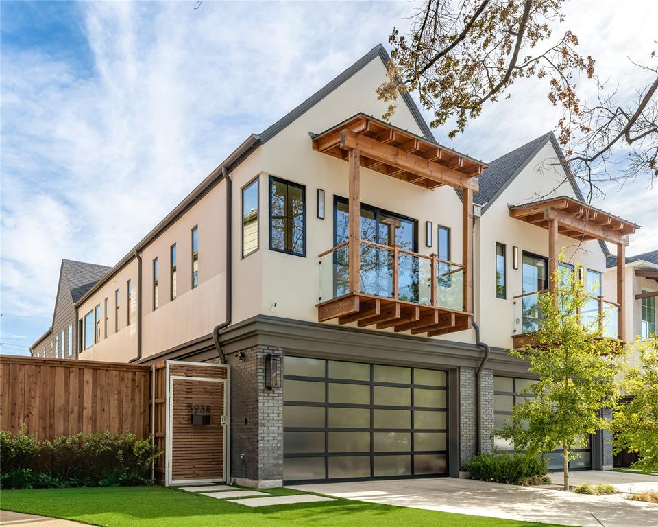 Newly Construction Luxury single-family attached home built by Hudson Construction, perfectly situated in Oaklawn’s prime location. Designed with a stylish open floor plan, this residence is filled with natural light year-round. Spanning 3,413 sq. ft., it offers 3 bedrooms, 3 full baths, and half baths. The first floor showcases a sophisticated dining area, a chef’s kitchen with premium appliances, an oversized island, a wine cooler, and a spacious living area. Upstairs, the second floor features a generous primary suite along with two additional ensuite bedrooms. Additional highlights include an elevator, a 2-car garage, and hassle-free, zero-yard maintenance, all with no HOA. Enjoy walkability to the Shops of Highland Park, Equinox, and more.