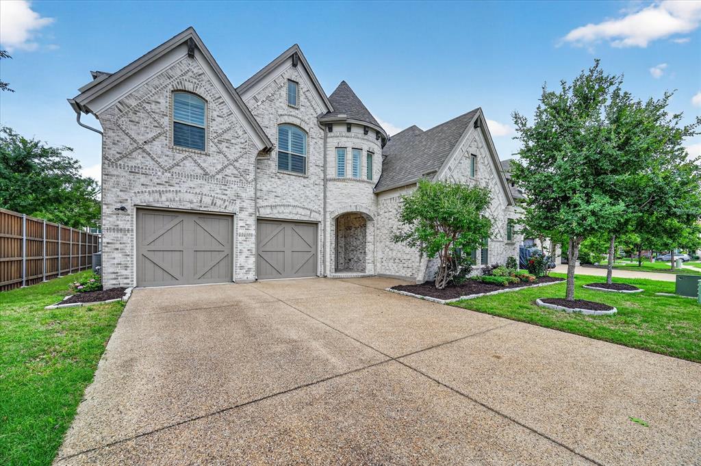 An exceptional opportunity in Lake Forest, this stunning 6-bedroom, 6-bathroom residence offers over 4,100 square feet of thoughtfully designed living space, blending luxury, comfort, and versatility. Situated on a premium lot with no rear or left-side neighbors, the home provides a rare sense of privacy while being just steps from the community pool and clubhouse. Inside, the open-concept layout is enhanced by soaring ceilings and abundant natural light, creating an inviting yet sophisticated atmosphere. A spacious loft overlooks the main living area, complemented by a dedicated children’s retreat and a versatile secondary bedroom ideal for a home theater or private guest suite. The main level is anchored by a luxurious primary suite, along with an additional en-suite bedroom and a private double-door office—perfect for multi-generational living or working from home. Designed to impress, the chef’s kitchen features white quartz countertops, elegant gold accents, a pot filler, touchless faucet, double ovens, and a farmhouse sink—seamlessly blending style and function for everyday living and entertaining. Upstairs, you’ll find built-in study space and ample storage throughout, offering both convenience and flexibility. Plantation shutters and upgraded flooring add a refined finish, while the home’s prime location provides easy access to shopping, dining, and everyday amenities. A rare combination of space, privacy, and upscale design—this home truly stands apart.