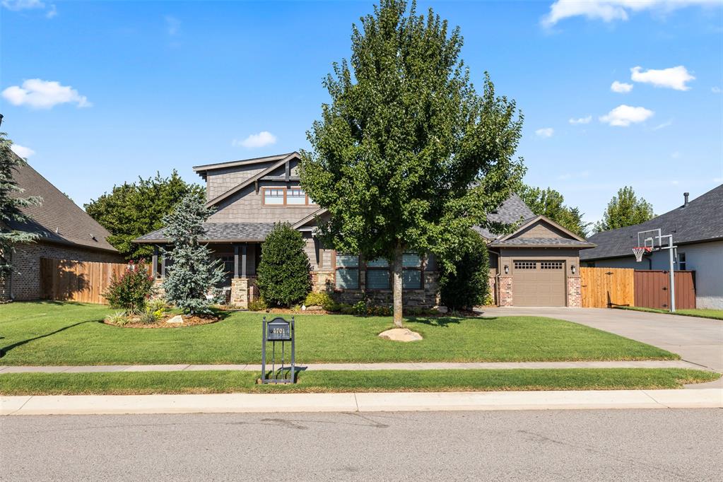Welcome home to this exquisite 2015 Craftsman residence by McGregor Homes nestled in the highly desirable Iron Horse Ranch community. This 3-bedroom, 2.5-bath home spans 2,515 sq ft across a thoughtfully designed floor plan, featuring cathedral ceilings with striking wood beams, a spacious study , and a massive granite island in the chef’s kitchen. Upstairs bonus room offers flexibility for a 4th bedroom or media space. A three-car split garage, fireplace, stone accents, and a short stroll to the neighborhood pool, clubhouse, walking trails, and scenic ponds elevate this home’s appeal.

Families will appreciate the top-rated Edmond Public Schools Centennial Elementary just steps away, Central Middle, and Memorial High School. Enjoy proximity to Arcadia Lake, the University of Central Oklahoma, and vibrant local amenities.

Don’t miss this blend of comfort, community, and location!