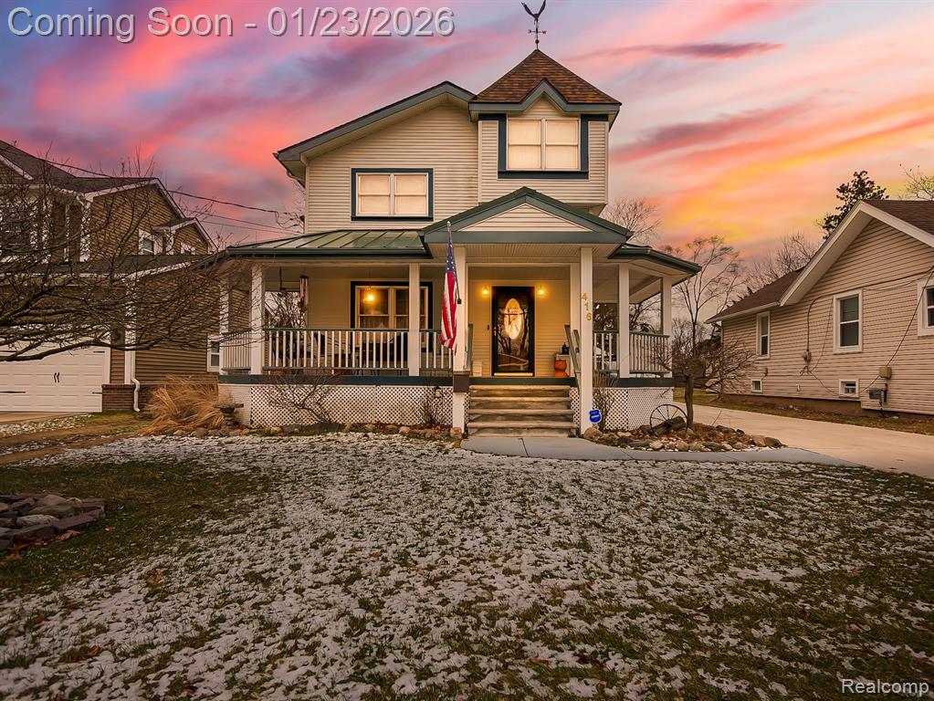 This 3 bedroom, 3 full bath home offers an impressive list of system upgrades and high quality finishes throughout. Major improvements include a new PVC house lead to the main, new Type L copper plumbing from the main, updated electrical wiring, and a lifetime roof installed in 2024.Energy efficiency and comfort are enhanced with Andersen windows, a whole house 240 volt fan, soffit vents, and exterior cedar wood soffits. The property also features 16 solar panels with battery backup, providing added efficiency and reliability.Inside, the home showcases hardwood flooring, solid oak interior doors, a Viking stove, and a Vermont Castings cast iron wood burner. Mechanical updates include a new Lennox furnace and central air, along with a new water heater installed in 2025.The basement has been fully protected with drain tile installed both inside and outside, along with waterproofed basement walls on both the interior and exterior. Additional features include metal stacking racks located between the shed, offering practical storage.A thoughtfully maintained property with extensive upgrades, quality materials, and attention to long term performance.