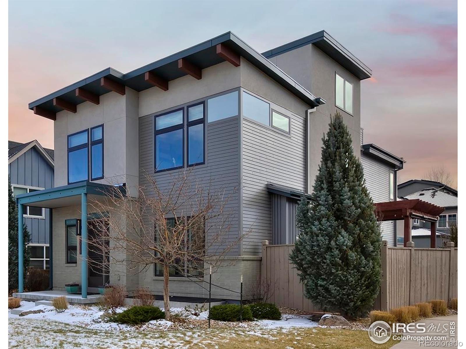 Exceptional corner lot across from private park in desirable north Boulder. Located in Kalmia Estates, a premier north-central Boulder neighborhood close to restaurants, shopping & surrounded by green spaces, bike path & open space trails. Builder's personal Markel home w/designer finishes featuring a contemporary 2-story layout w/3rd level skyloft & rooftop deck to soak in the Flatiron views. Open main level w/large windows, gourmet kitchen, large great room to create an inviting atmosphere, plus study & refinished hardwood floors. Fully landscaped w/covered patio, water feature & fenced in side yard for entertaining. Second level offers owners suite, 2 additional BRs, open loft & convenient laundry. Soak in the Flatiron mountain views from the skyloft & rooftop deck. Large basement finish w/rec room & 2BR, plus 2-car garage & EV charger. This turn-key home delivers a beautiful, comfortable home to enjoy the Boulder lifestyle.
