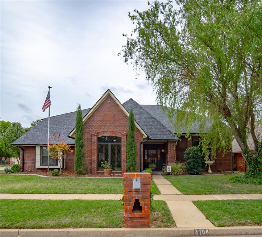 Wow!! This beautiful home has it all!! From gorgeous large living spaces, stunning study, primary bed downstairs with an incredible primary updated bath for all of the relaxing, bright updated kitchen with 2nd eating space, large formal dining, an amazing butlers pantry/wine tasting room with 2nd refrigerator, and boundless storage! The family living downstairs also has a fantastic home theater with a 120" screen and surround sound! There is so much more upstairs with 3 more bedrooms, great wreck room that is split-level, walk-in attic space, and 2 more baths! There is one more amazing trait in this amazing house and it is the backyard!! Backyard has beautiful travertine patio, extremely low maintenance, outstanding greenhouse for when you are ready to take your green thumb to the next level!! We could go on and on about how stunning this home is but you need to see it to believe it!!