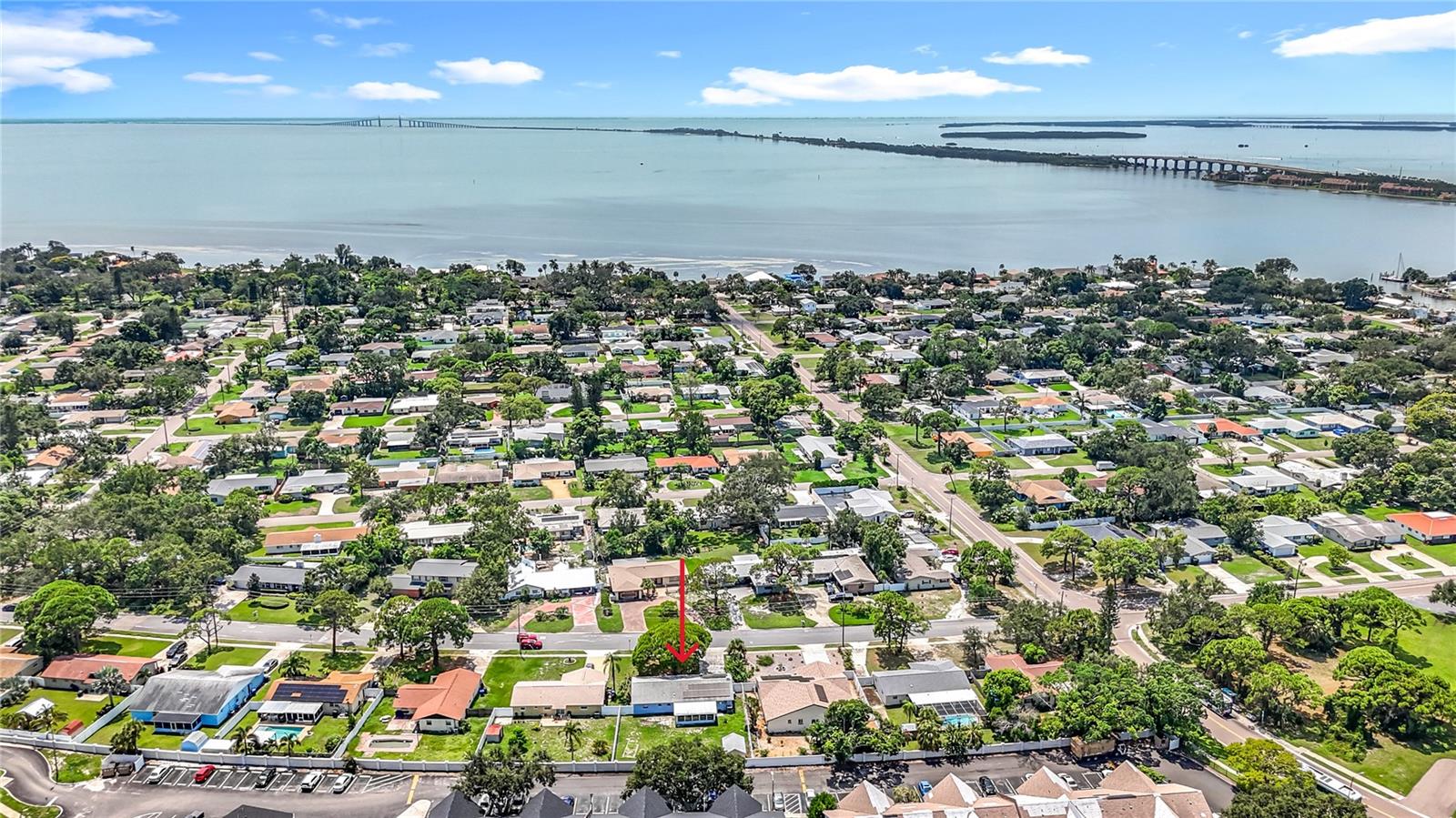 Exterior photo: Remodeled kitchen in Pinellas Point in St. Petersburg