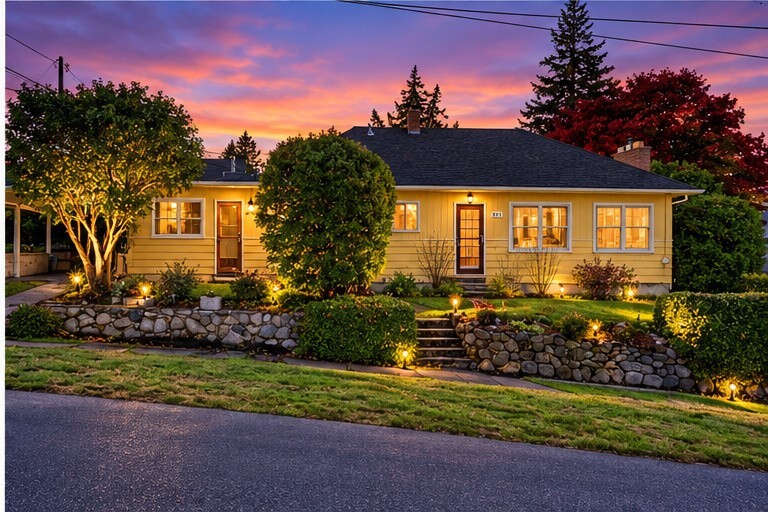 Welcome to this charming Mount Vernon home, full of character, space, and possibilities! Offering approximately 1,608 sq. ft., this home features 2 bedrooms, 2 bathrooms, and versatile living spaces to fit your needs. Step inside to find beautiful hardwood flooring, a spacious living room filled with natural light, and a functional kitchen with abundant cabinetry. Additional rooms offer flexibility for a home office, hobbies, or extra living space. Outside, enjoy the beautifully landscaped yard, mature trees, colorful gardens, and charming stone retaining walls that add to the home's curb appeal. A covered carport provides convenient parking, while the outdoor spaces offer plenty of room to relax or entertain. Situated in an established Mount Vernon neighborhood with convenient access to downtown shopping, dining, and local amenities, this home offers a wonderful opportunity to make it your own. Schedule your showing today!