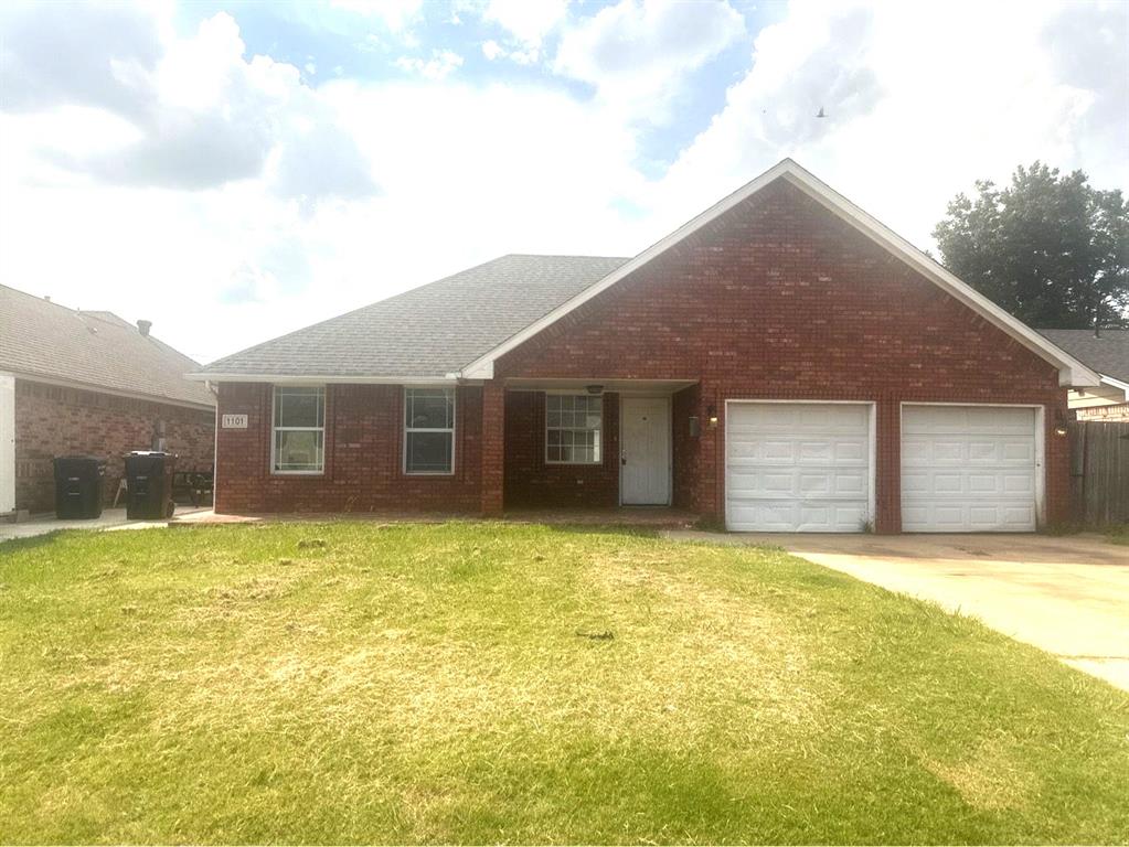 This property is eligible under the Freddie Mac First Look Initiative through 10/15/2025!!  1101 N. Lawton in Moore, OK features 3 bedrooms, 2 bathrooms and 1 and 1/2 car garage with 2 car driveway located in the South Gate Neighborhood!!  Home is located in the Moore School District!!  Come and take a look today and make this home your dream home!!
