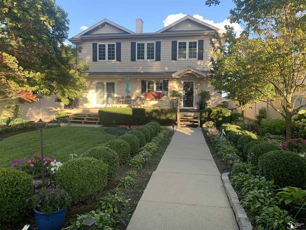 Welcome to lake life!  Beautiful home in Grandview Beach near Toledo Beach Marina & NCYC. 2749 sq ft, 4 bed, 3 bath home that has been totally renovated! Water views are amazing from the moment of entering this home with an expansive open layout.  Spacious living room with a beautiful custom fireplace and many built-ins. Beautiful custom kitchen with a 6 burner gas cook top & double oven.  Owner's suite boasts beautiful lake views, large custom walk in closet, walk in tile shower, separated vanity area and separate dressing area. Private fitness room off bathroom. Concrete and stone patio area overlooking beautiful views of Lake Erie. Walk down and enjoy the sandy beach. Rare opportunity to own a beautiful beachfront property!