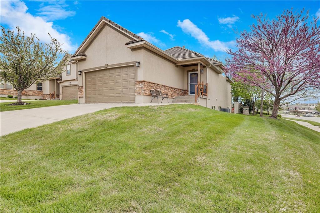 The sellers of this stunning corner unit town home are open to discussing concessions for buyer closings costs, a rate buy down, or updates as part of a mutually agreeable offer. This exquisite property offers the perfect blend of low-maintenance living and exceptional convenience. Your morning coffee is just steps away along with several other local amenities, all within walking distance. Couple that with quick access to highways and all the incredible amenities the Lakewood community is known for and you are sure to see what makes this beautiful property so desirable. Thoughtfully maintained and tastefully updated, this home reflects true pride of ownership. In 2024, the sellers completed a gorgeous kitchen remodel, refreshed the main level with new interior paint, and transformed the primary bathroom with a custom vanity, remodeled shower, and a new window that fills the space with natural light—creating a serene, spa-like retreat. Additional upgrades in 2024 include brand-new composite decking and a new rear storm door. Other improvements made during the sellers' ownership include extending the wood flooring throughout the main living area, replacing the HVAC system, installing a new dishwasher, and updating the water heater. The fully finished basement, completed in 2014, adds a spacious third bedroom, third full bath, and a generous living area—ideal for entertaining, hosting guests, or simply relaxing. There’s also plenty of storage space to keep everything organized. Put away the lawn mower and enjoy a lifestyle of ease—whether you're heading to the golf course, pickleball courts, or taking advantage of Lakewood's many community perks, this home is ready for you to move in and enjoy.